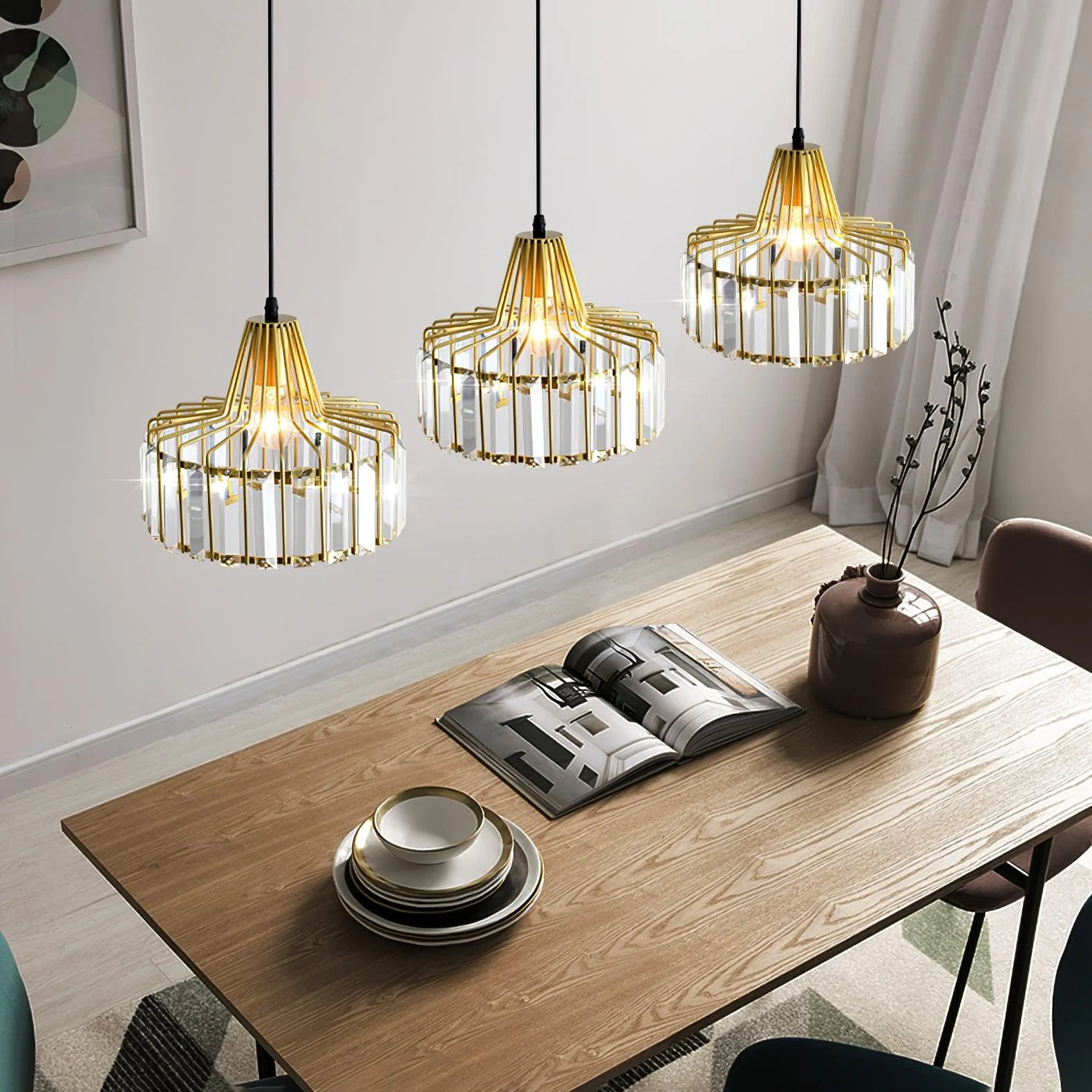 Neris Contemporary Pendant Lamp - Image 39