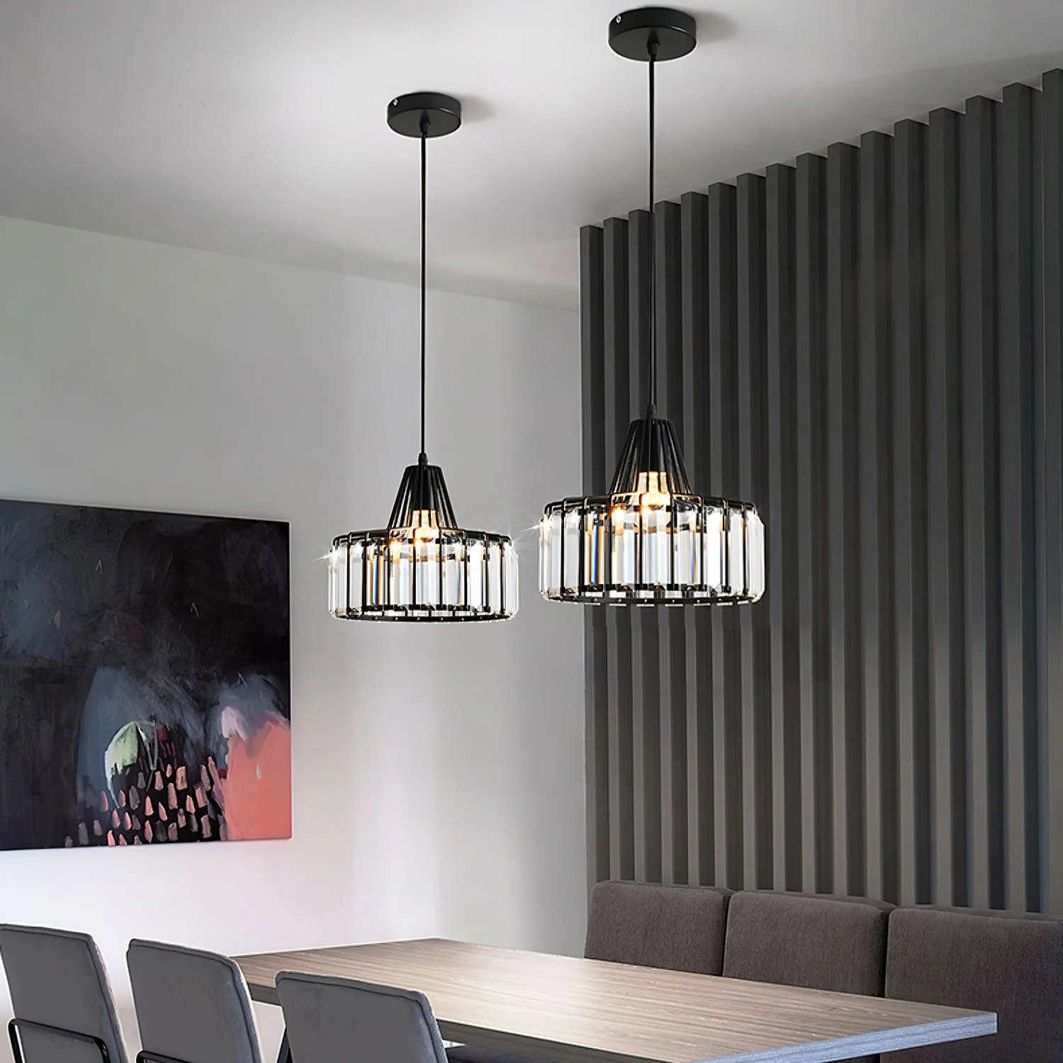 Neris Contemporary Pendant Lamp - Image 46