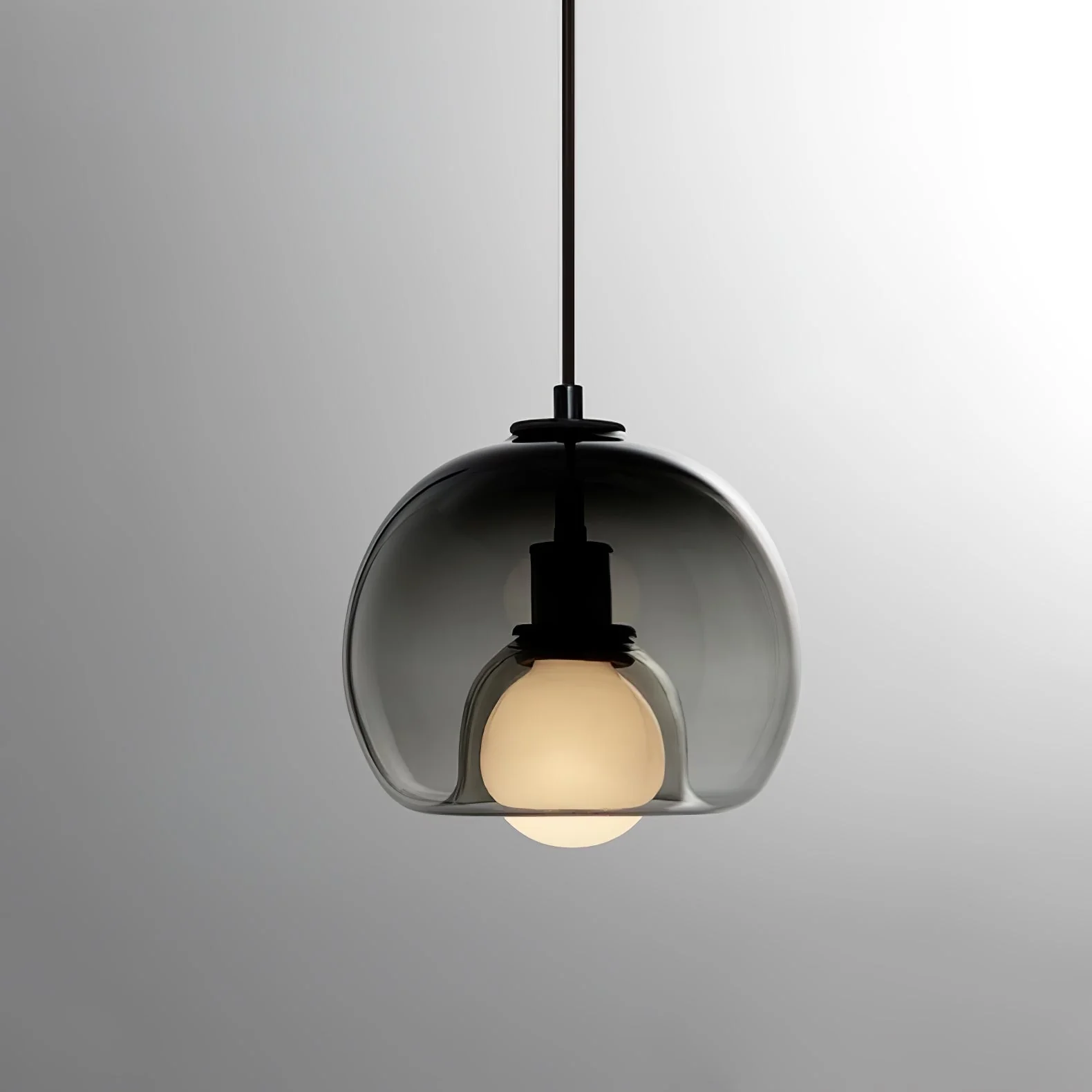 Neritha Glass Contemporary Pendant Light - Image 18