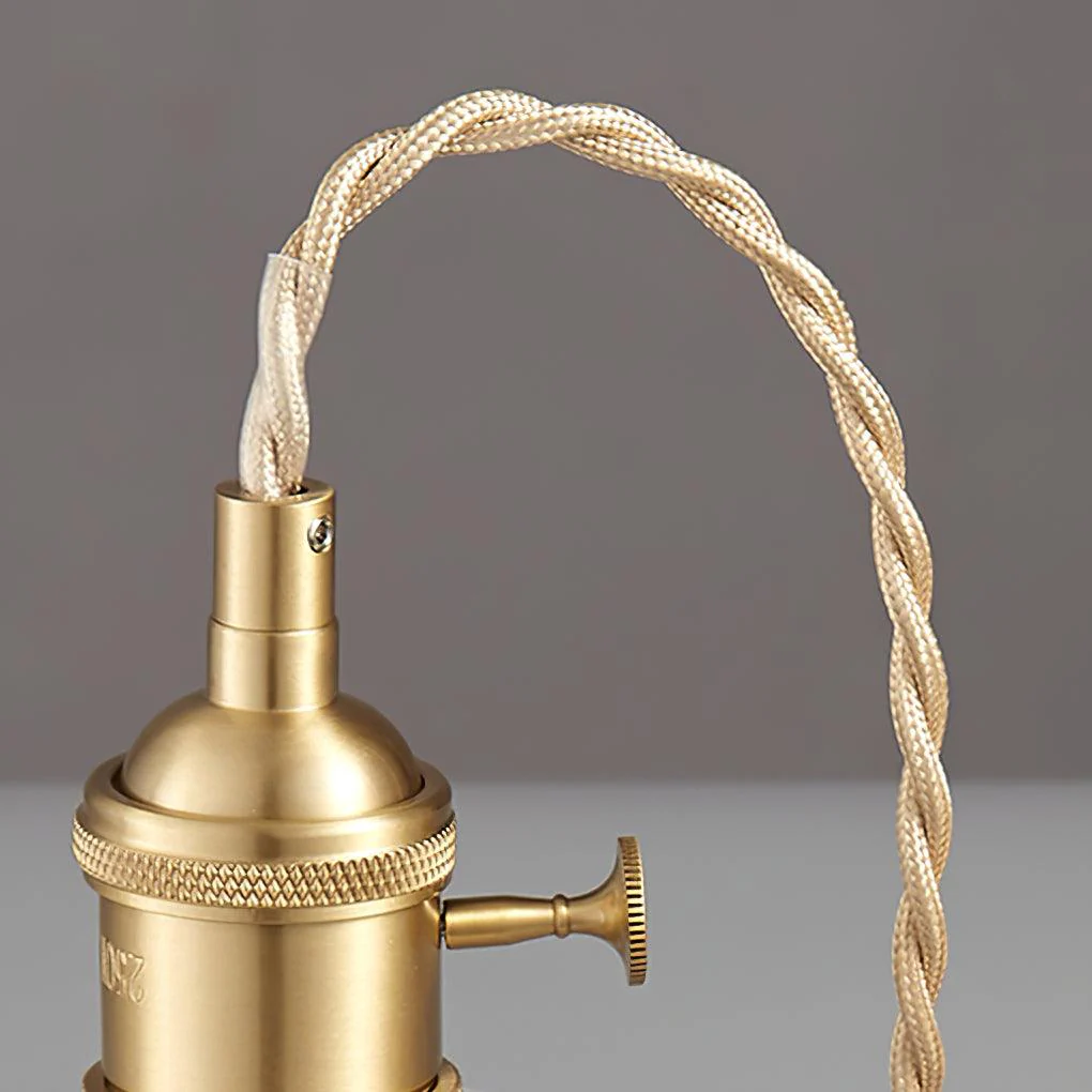 Nerithce Brass & Glass Luxurious Pendant Light - Image 6