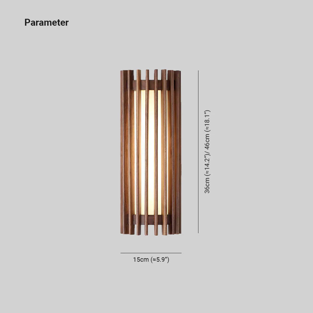 Neyra Walnut Indoor Wall Lamp - Image 32