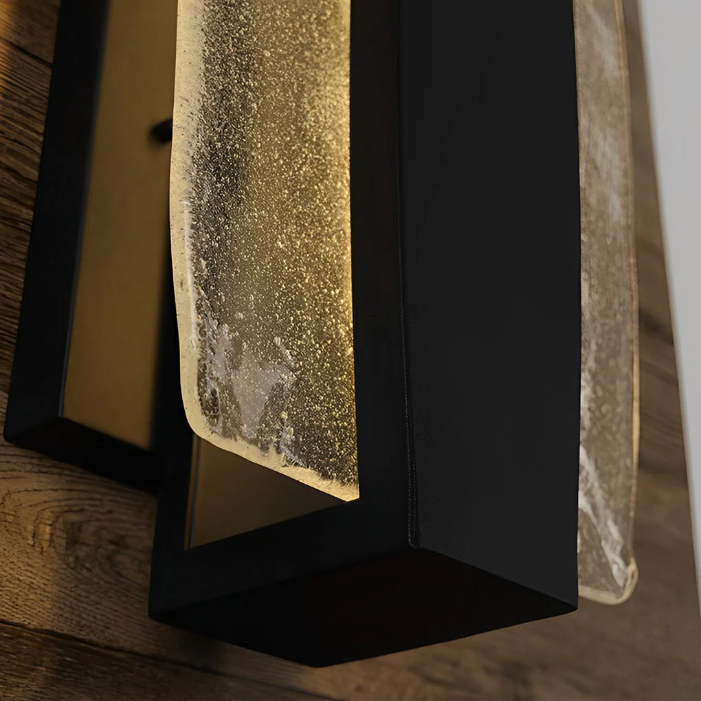 Nicole Handmade Bubbles Modern Glass Outdoor Wall Light - Image 3