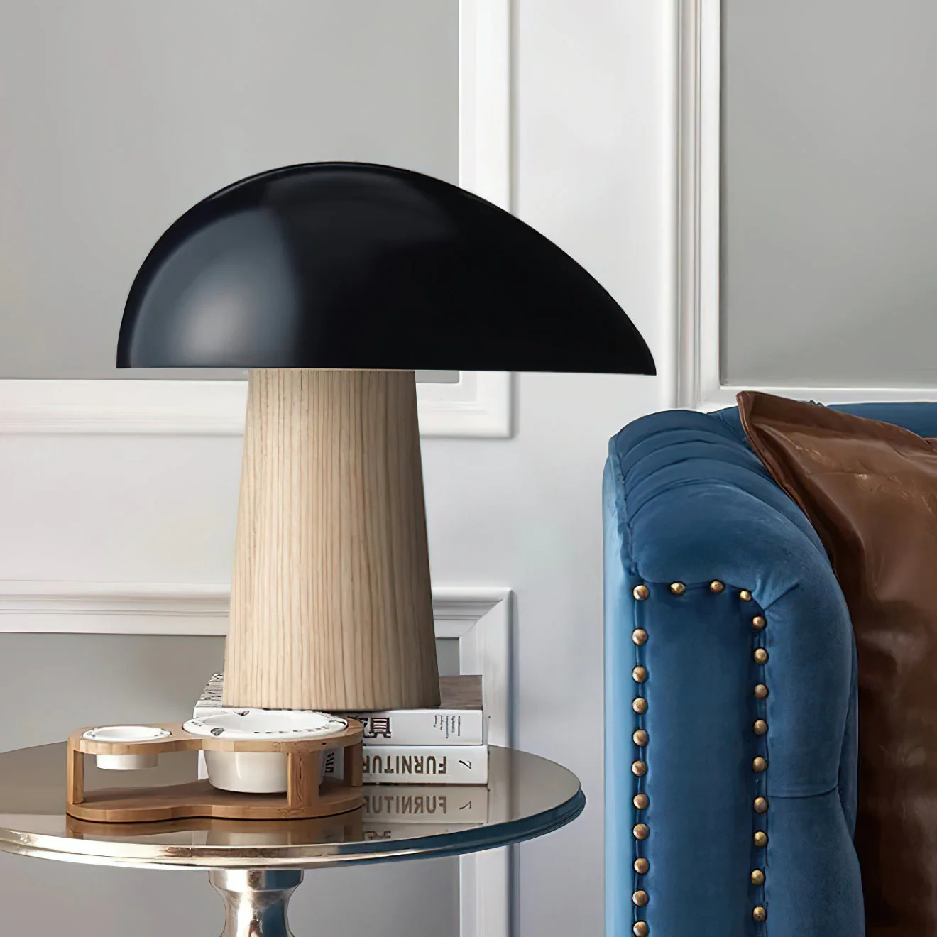 Night Farmhouse Resin Table Lamp - Image 3