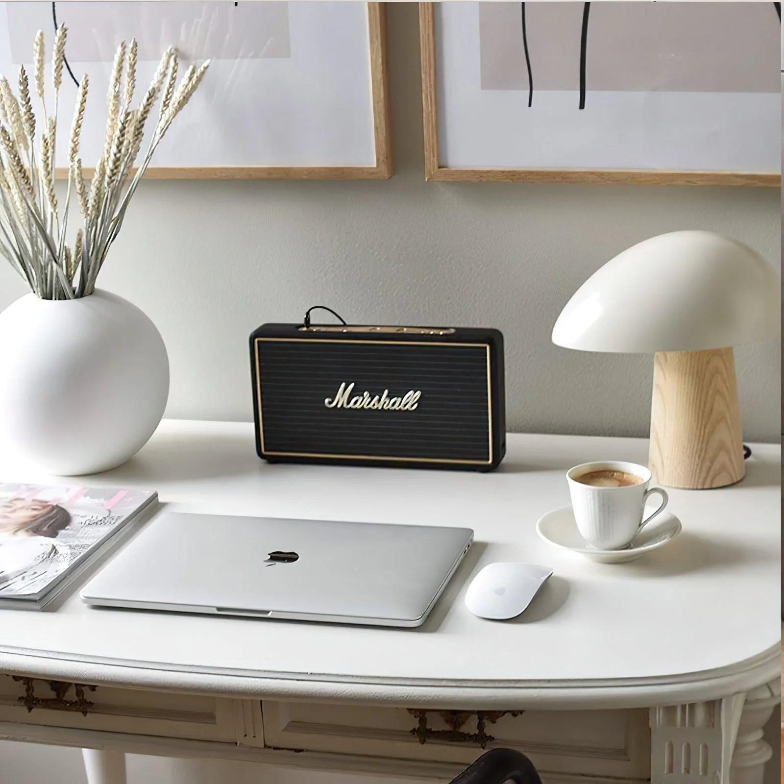 Night Farmhouse Resin Table Lamp - Image 4