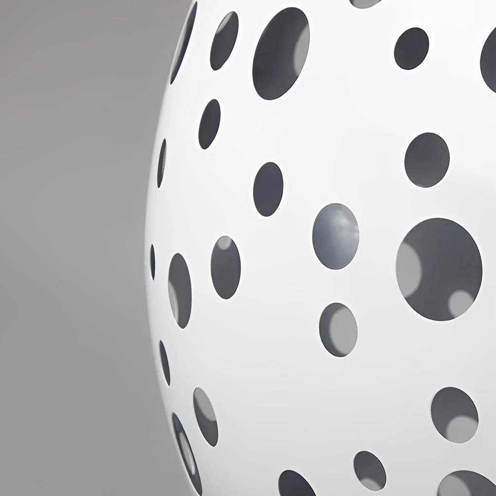 Nighti Round Hollow Modern Outdoor Lawn Lamp - Image 2