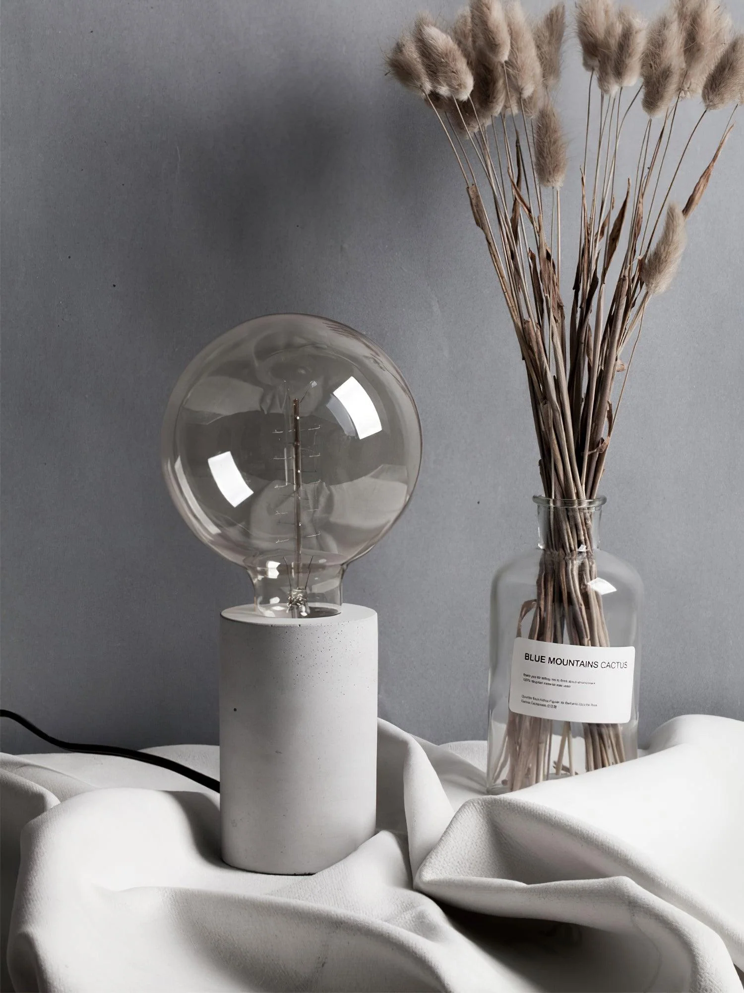 Nino Industrial Cement Table Lamp - Image 19