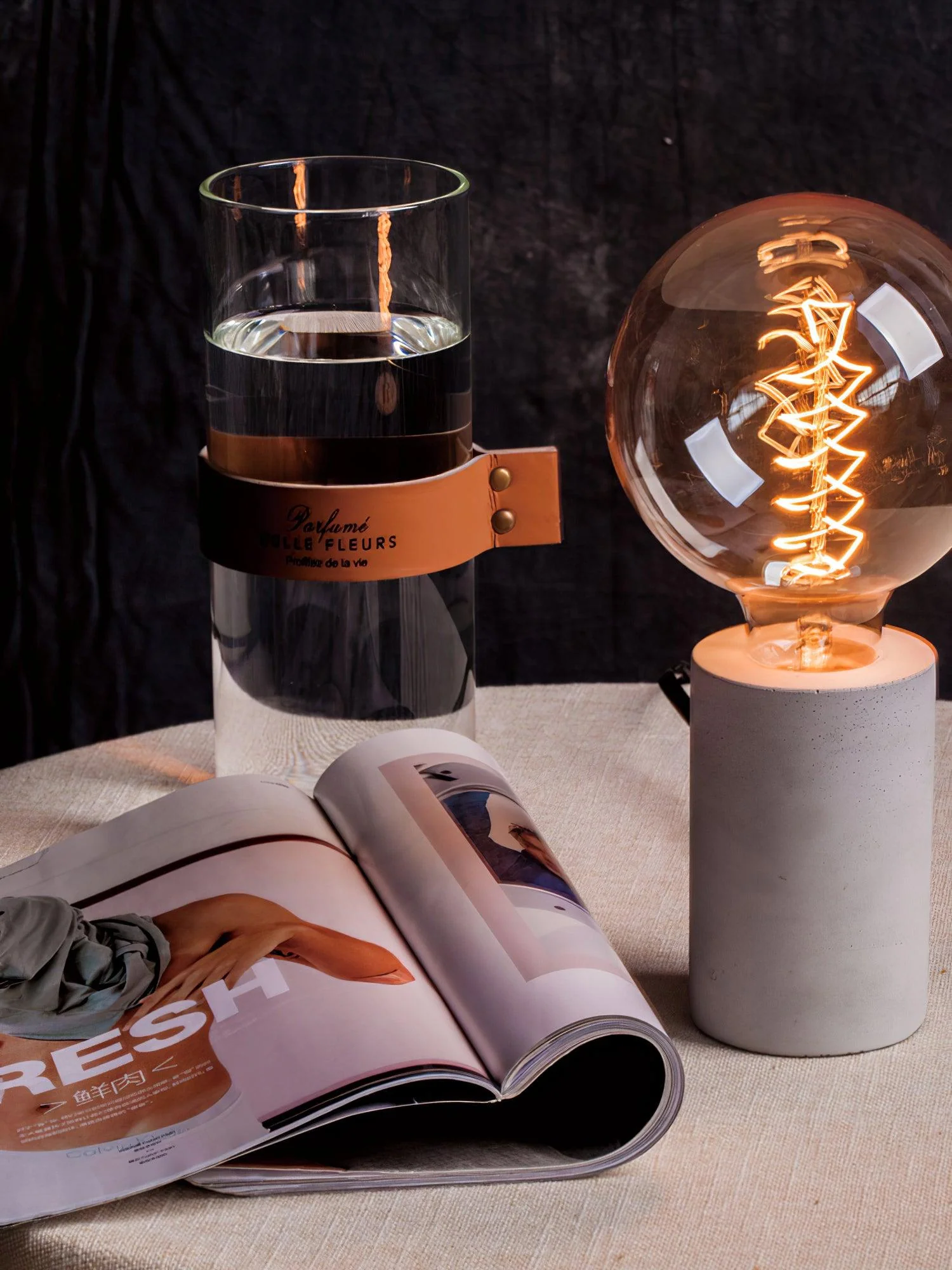 Nino Industrial Cement Table Lamp - Image 20