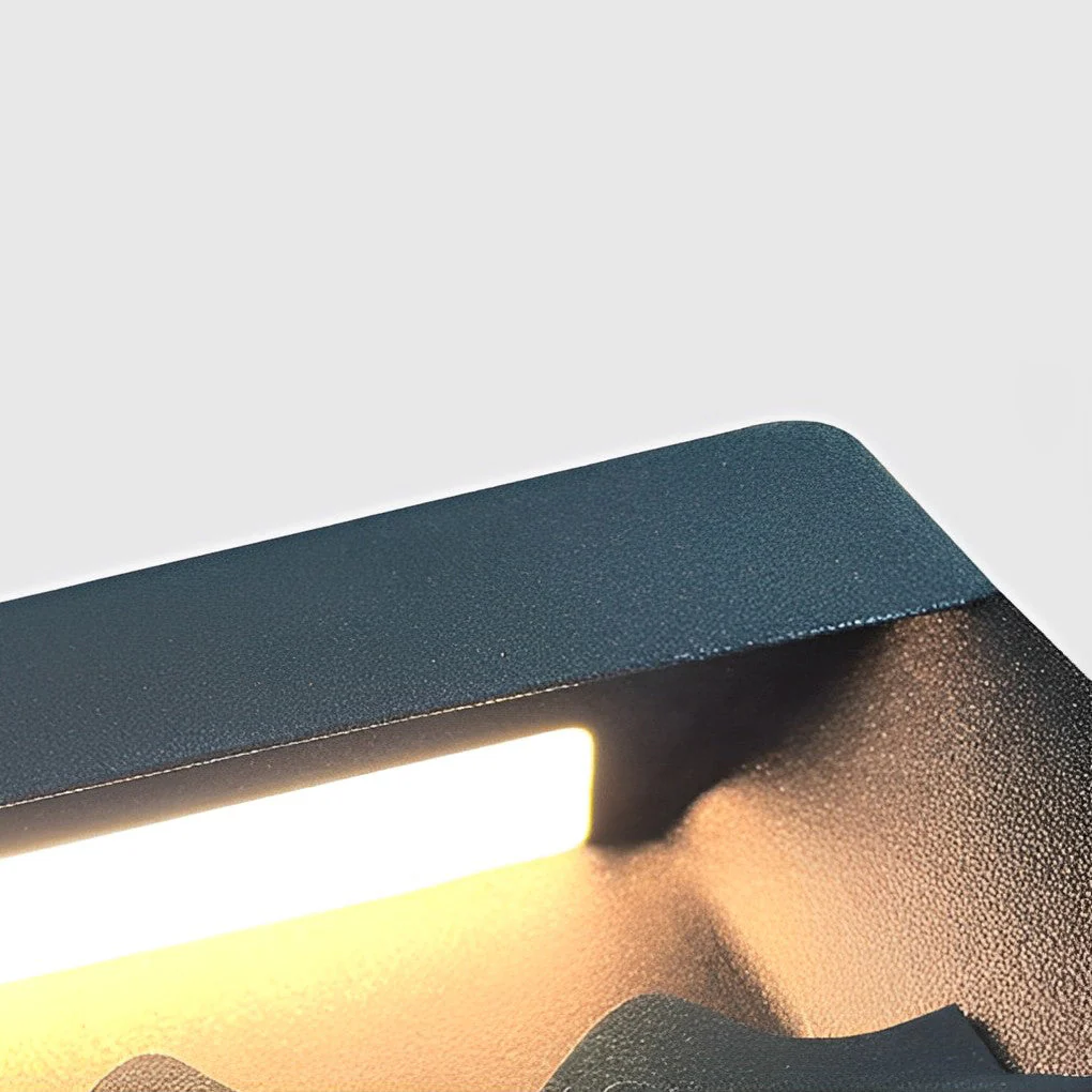 Niole Scenery LED Modern Steel Outdoor Fence Post Lights - Image 8