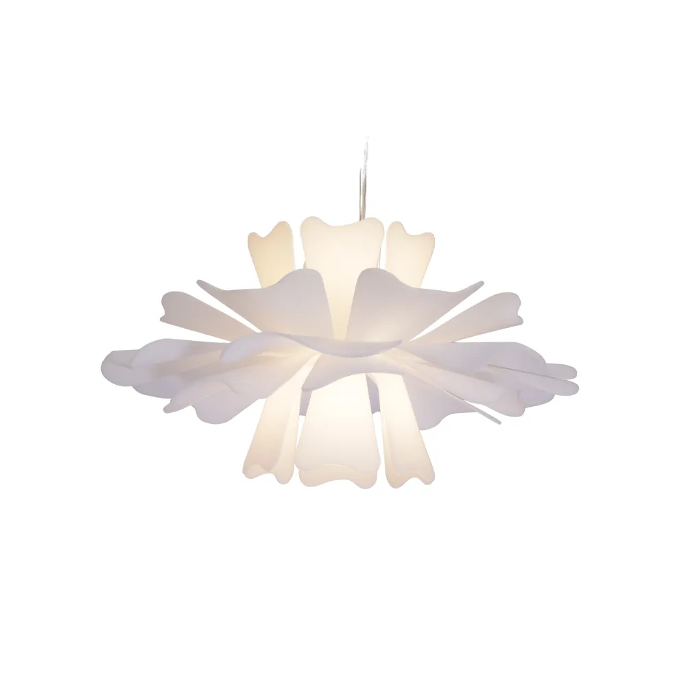 Niva Elegant Flower Pendant Light White