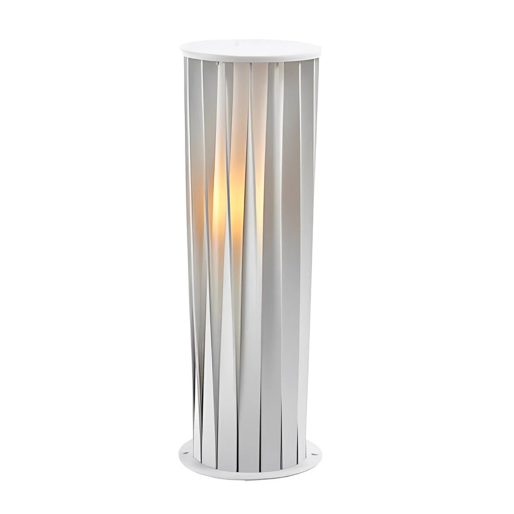 Noble Twisted Modern Solar Outdoor Lawn Lights - Image 8