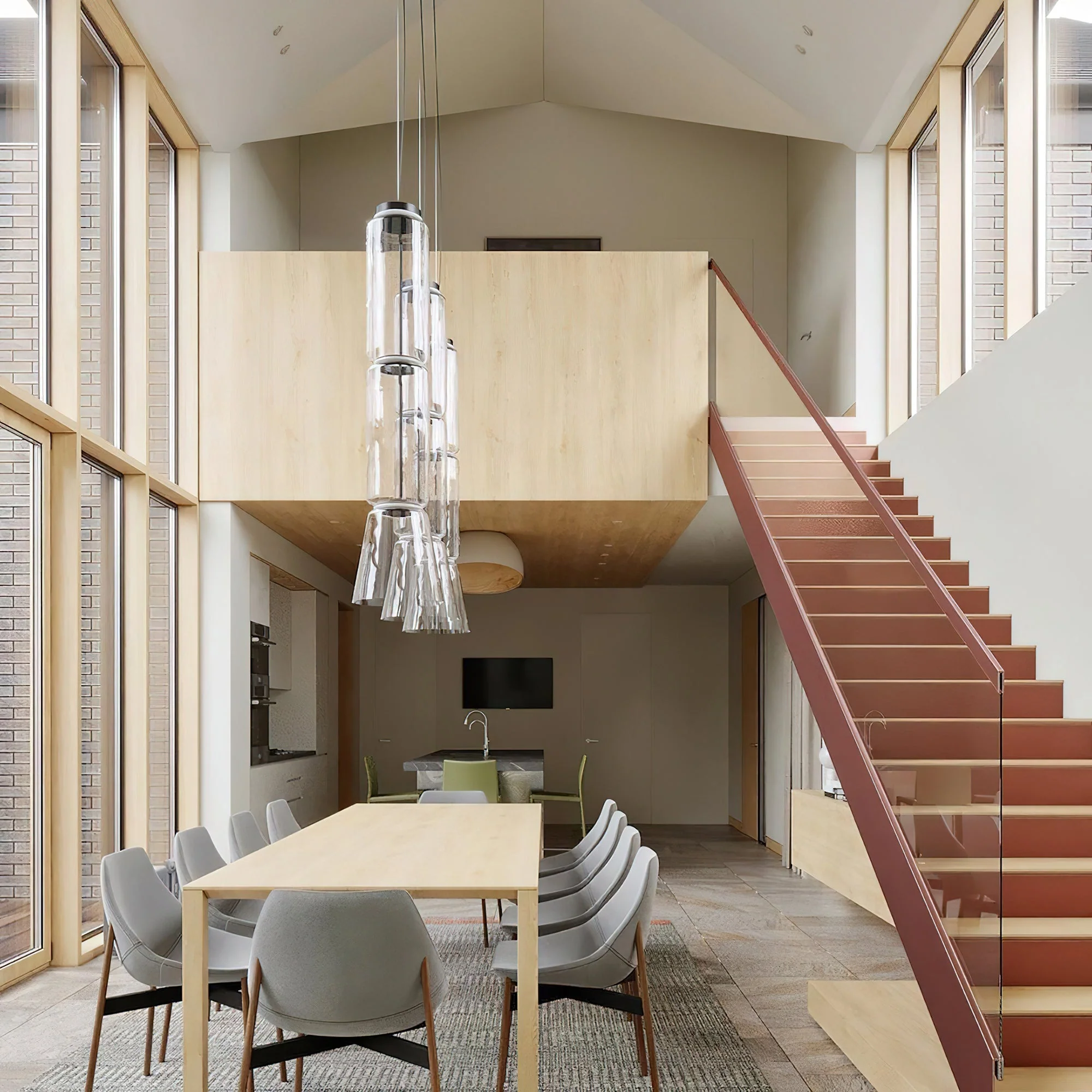 Noctambule Modern Glass Pendant Light - Image 25