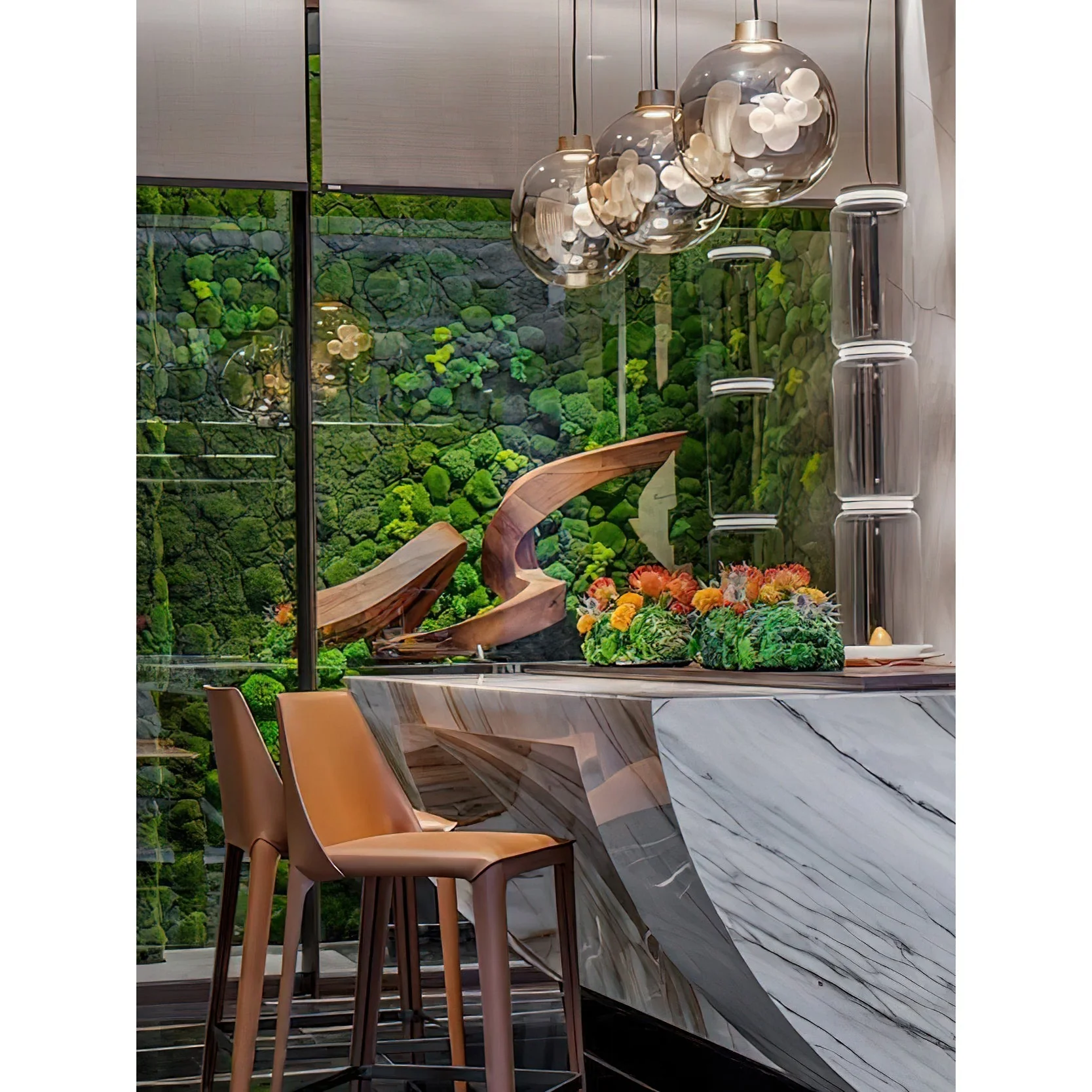 Noctambule Modern Glass Pendant Light - Image 28