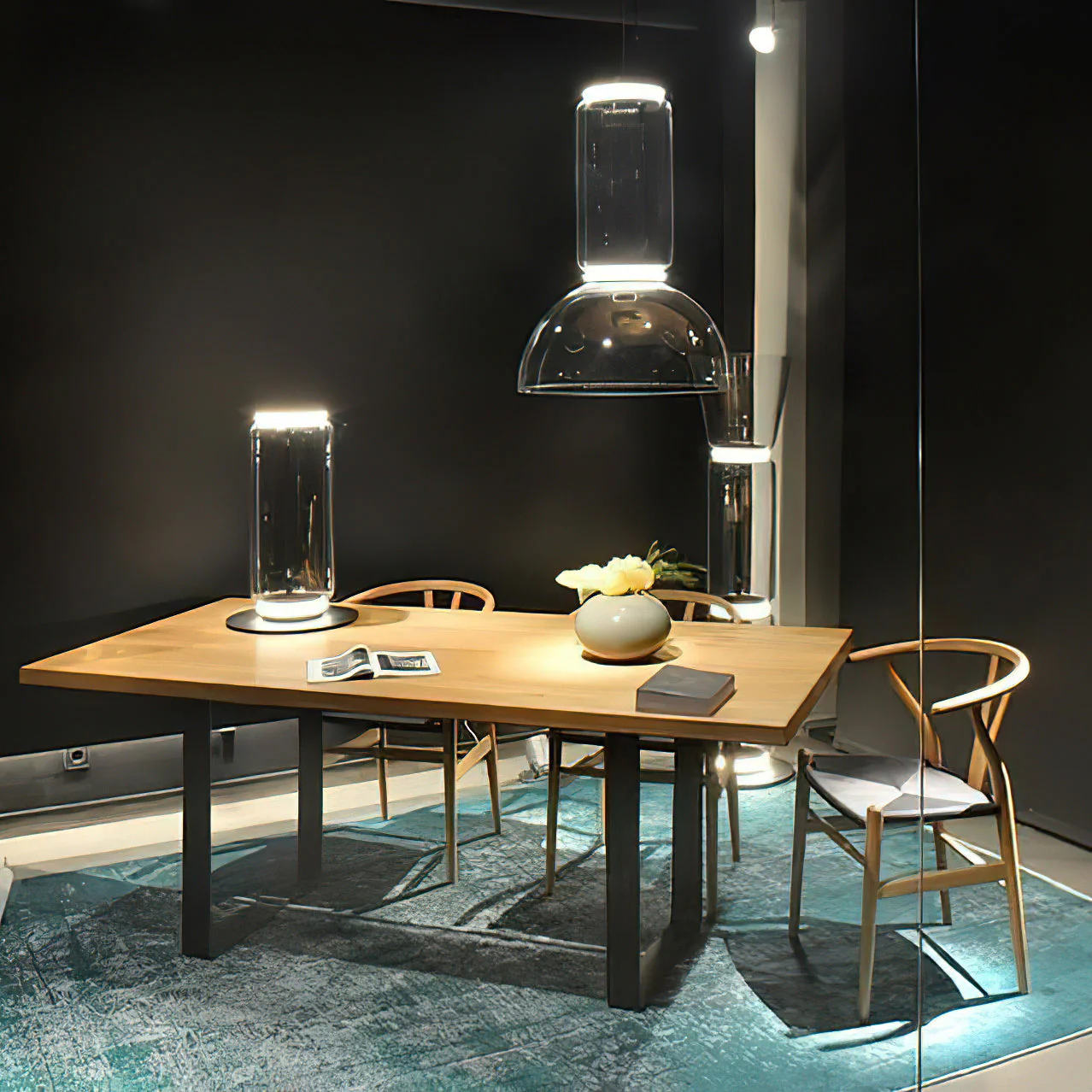Noctambule Modern Glass Pendant Light - Image 7