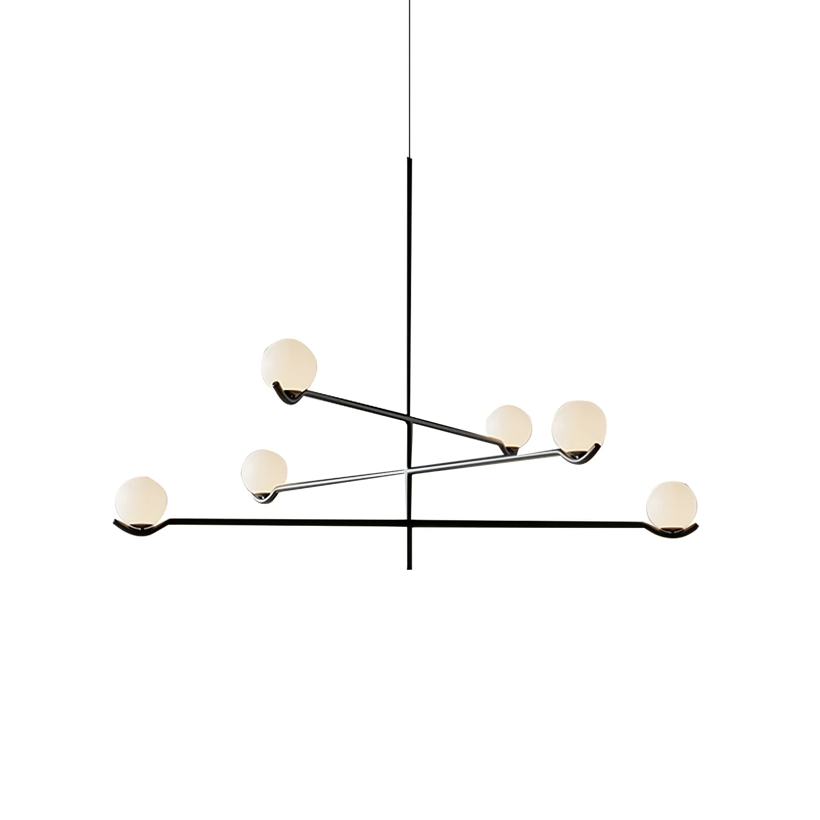 Noir Minimalist Glass Pendant Light - Image 47