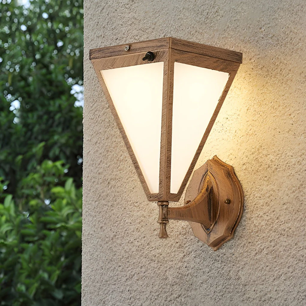 Nola Industrial Tapered LED Outdoor Wall Light