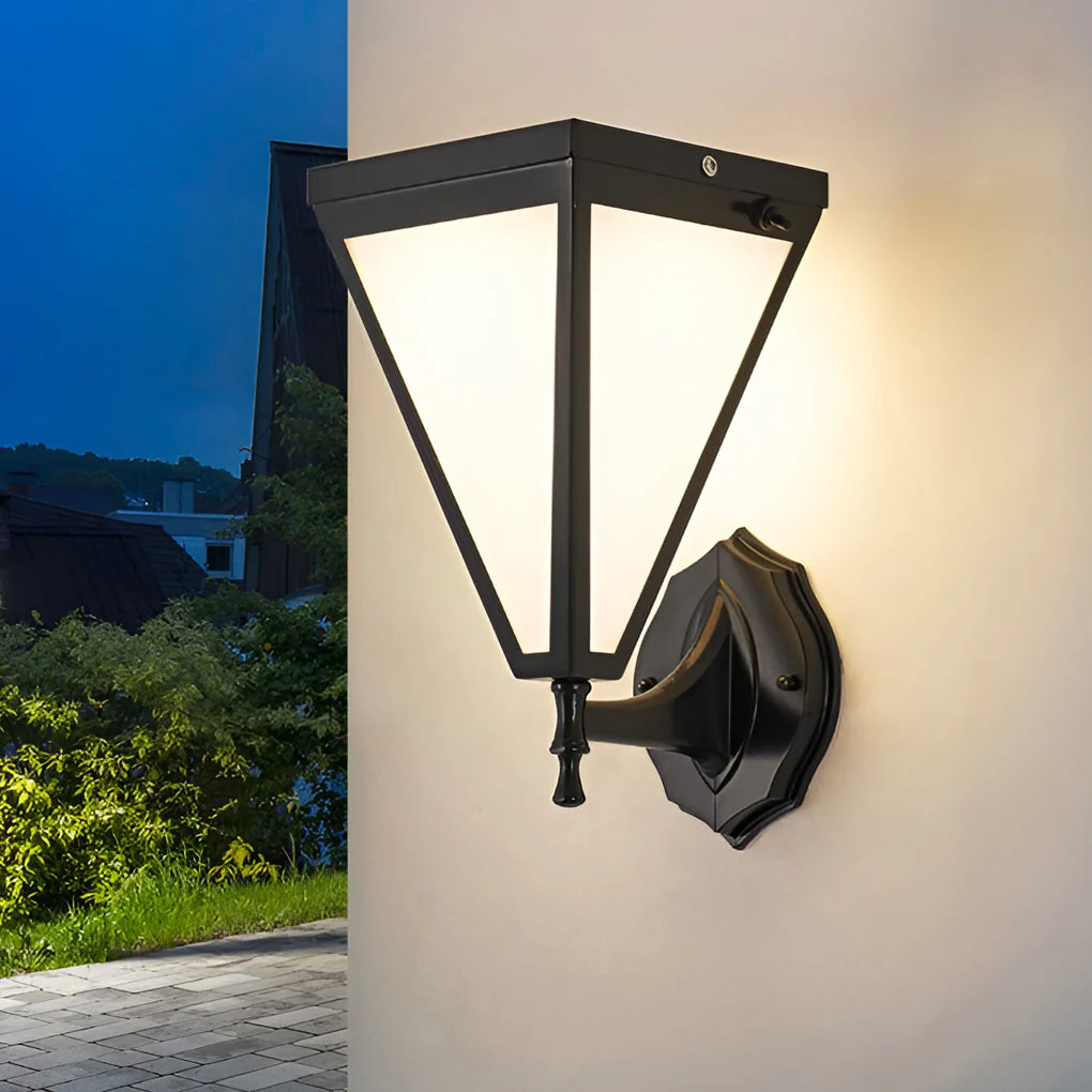 Nola Industrial Tapered LED Outdoor Wall Light - Image 2