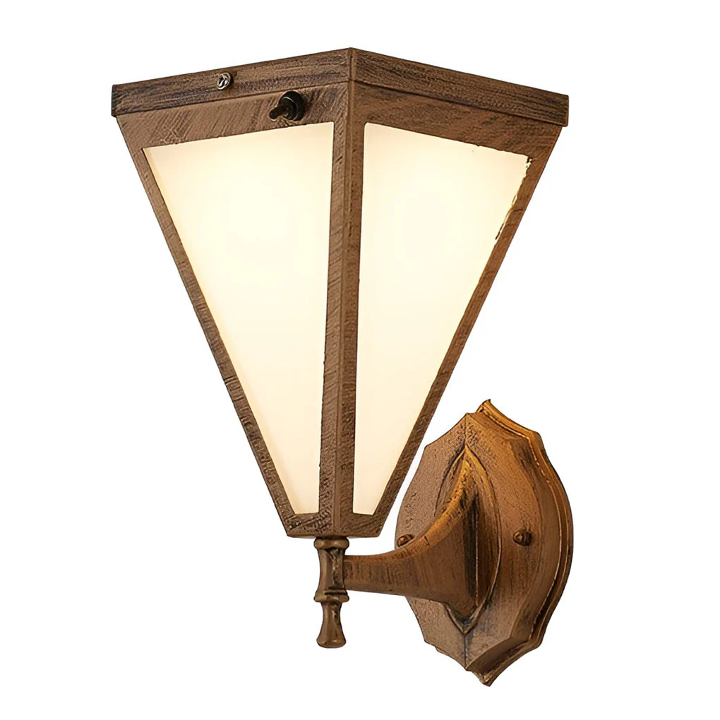 Nola Industrial Tapered LED Outdoor Wall Light - Image 6