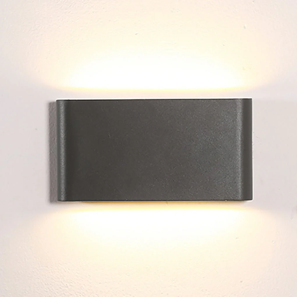 Nolle Modern Low Profile Porch LED Glass Outdoor Wall Light - Image 13