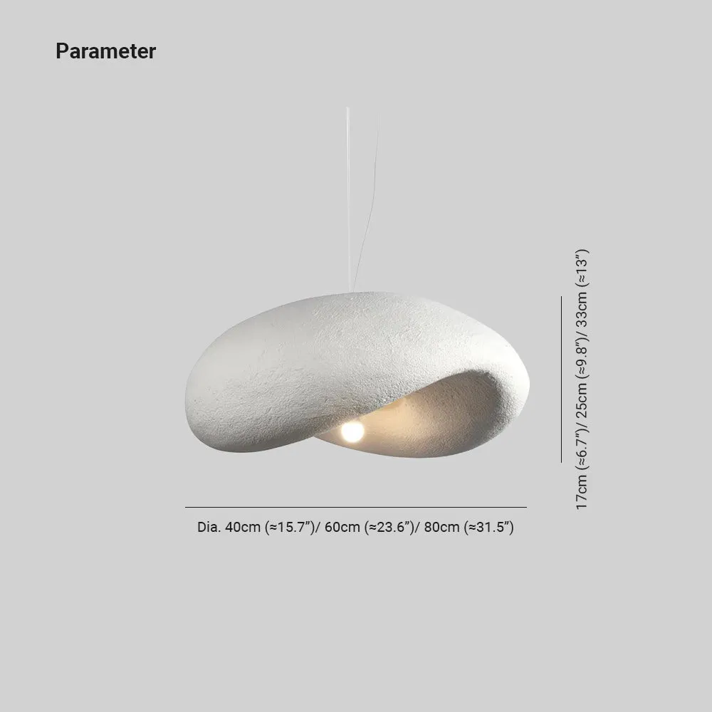 Nomo Modern Cloud-shape Wabi Sabi Style Pendant Light - Image 4