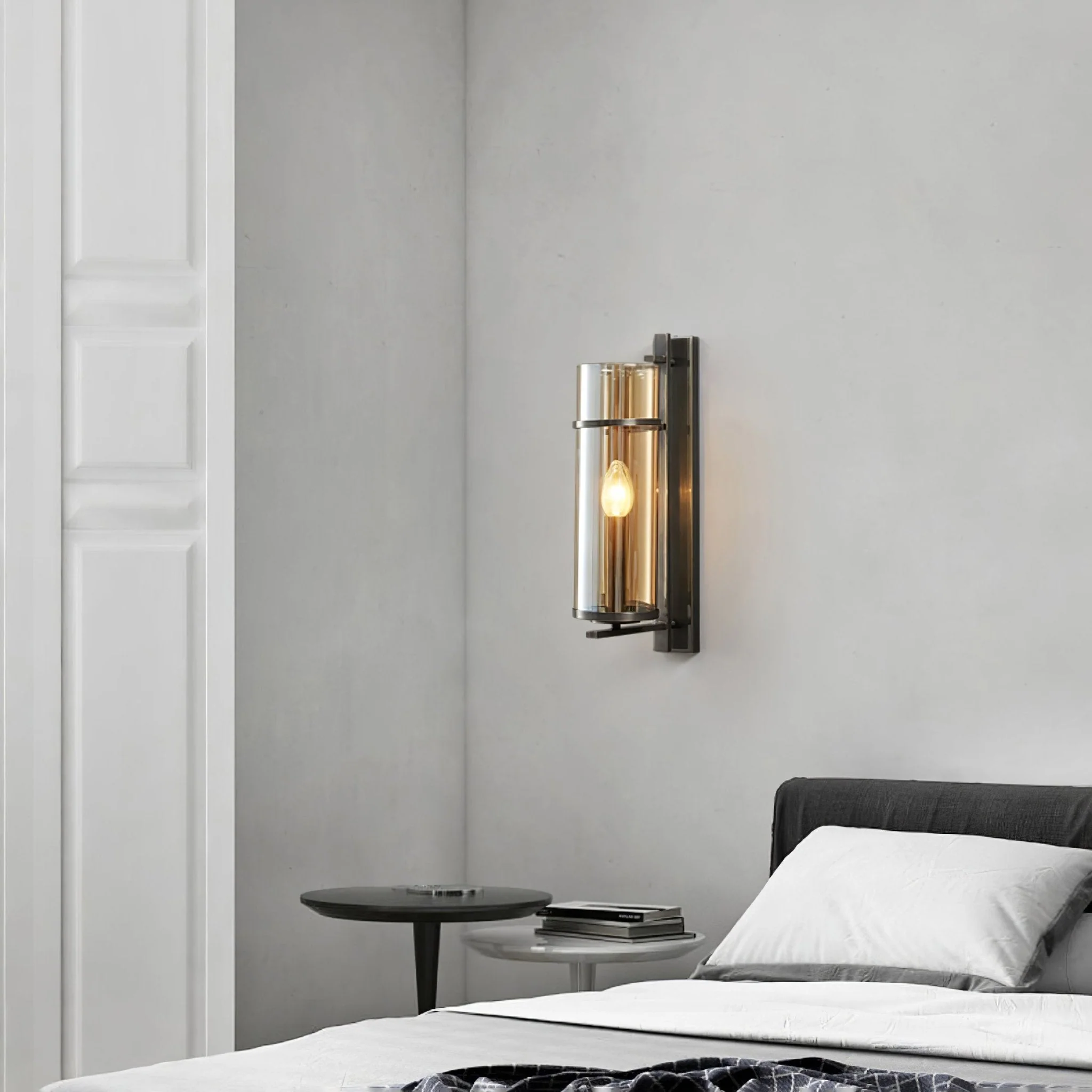 Nora Premium Nordic Art Glass Wall Lamp - Image 6