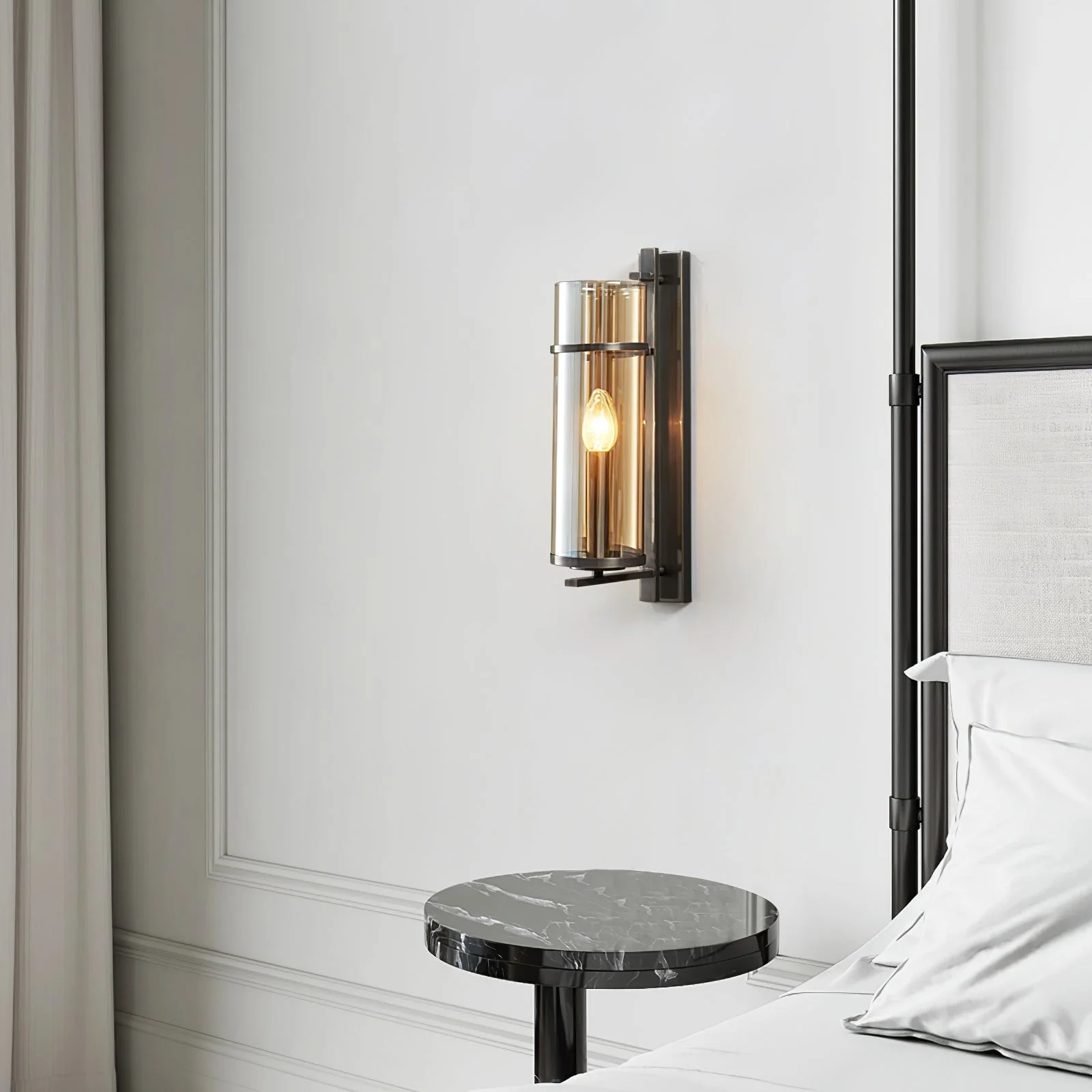 Nora Premium Nordic Art Glass Wall Lamp - Image 8
