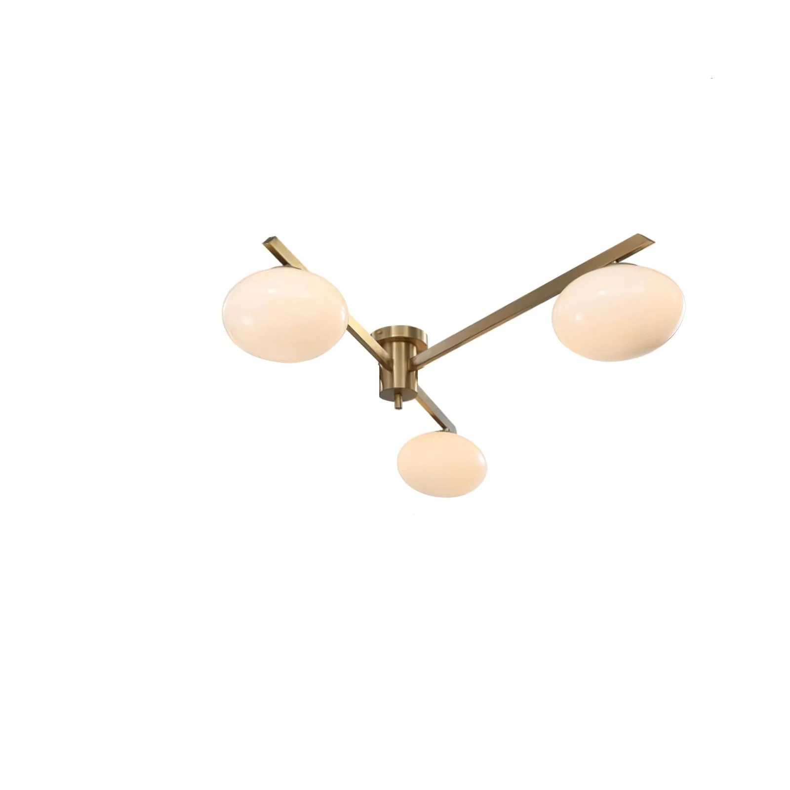 Nova Modern Glass Ceiling Light - Image 3
