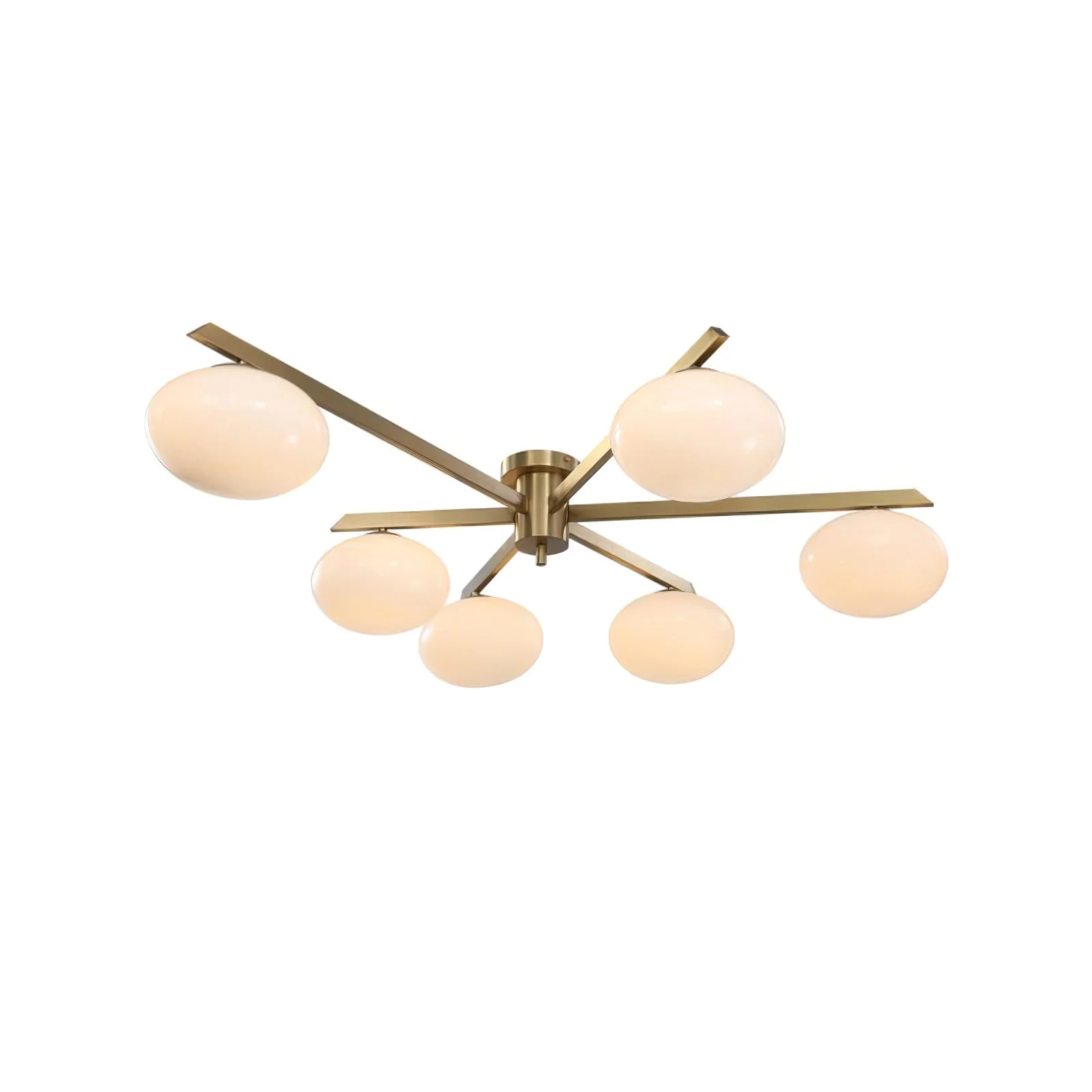Nova Modern Glass Ceiling Light - Image 5