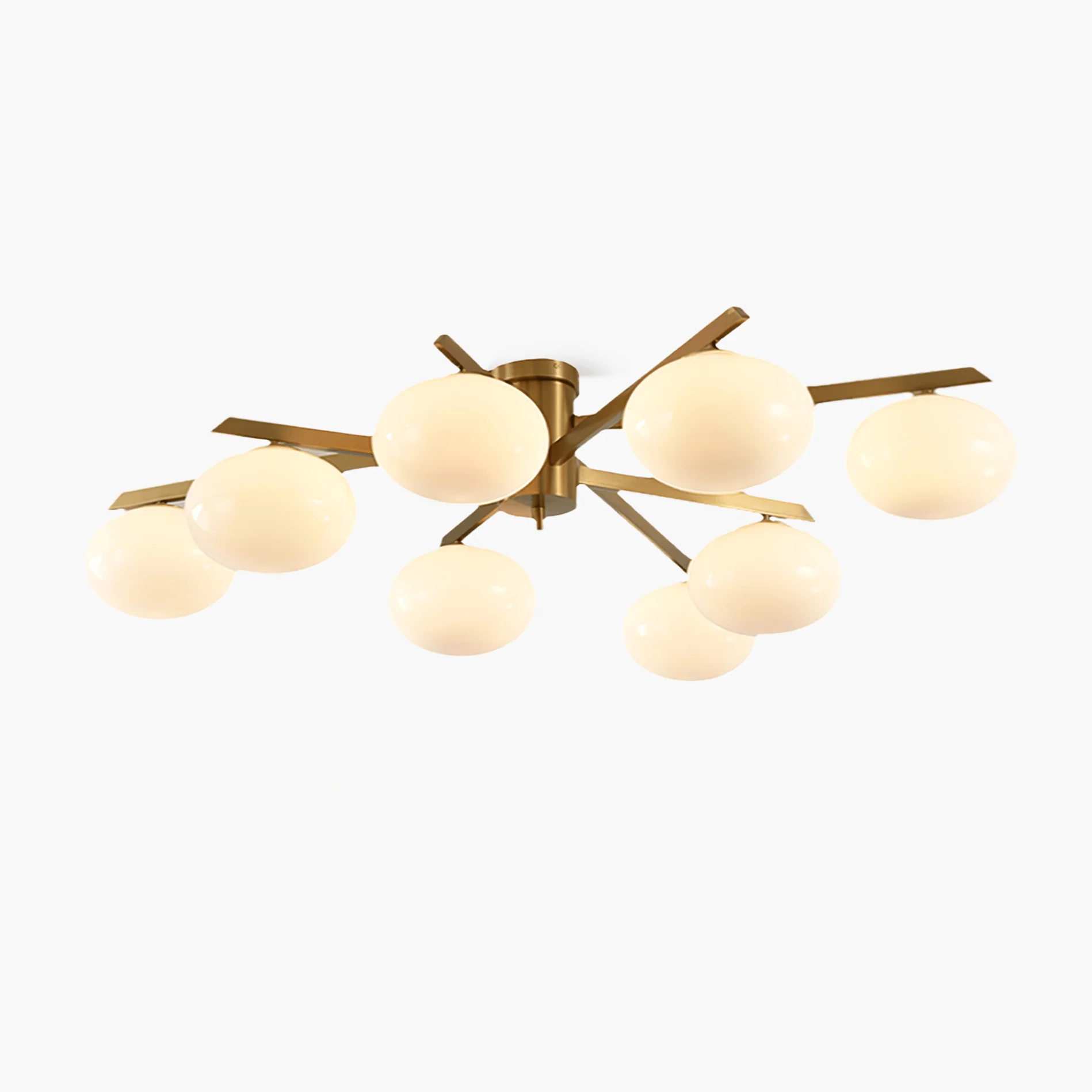 Nova Modern Glass Ceiling Light - Image 6