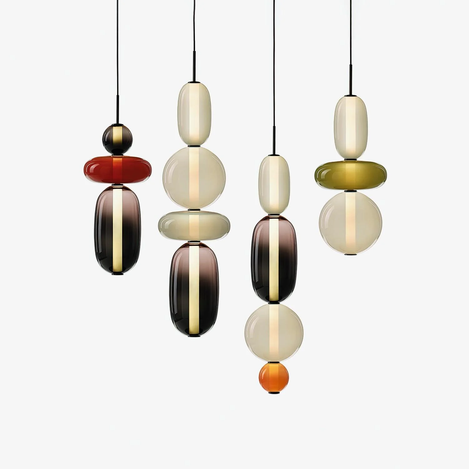 Noxic Glass Artistic Pendant Light
