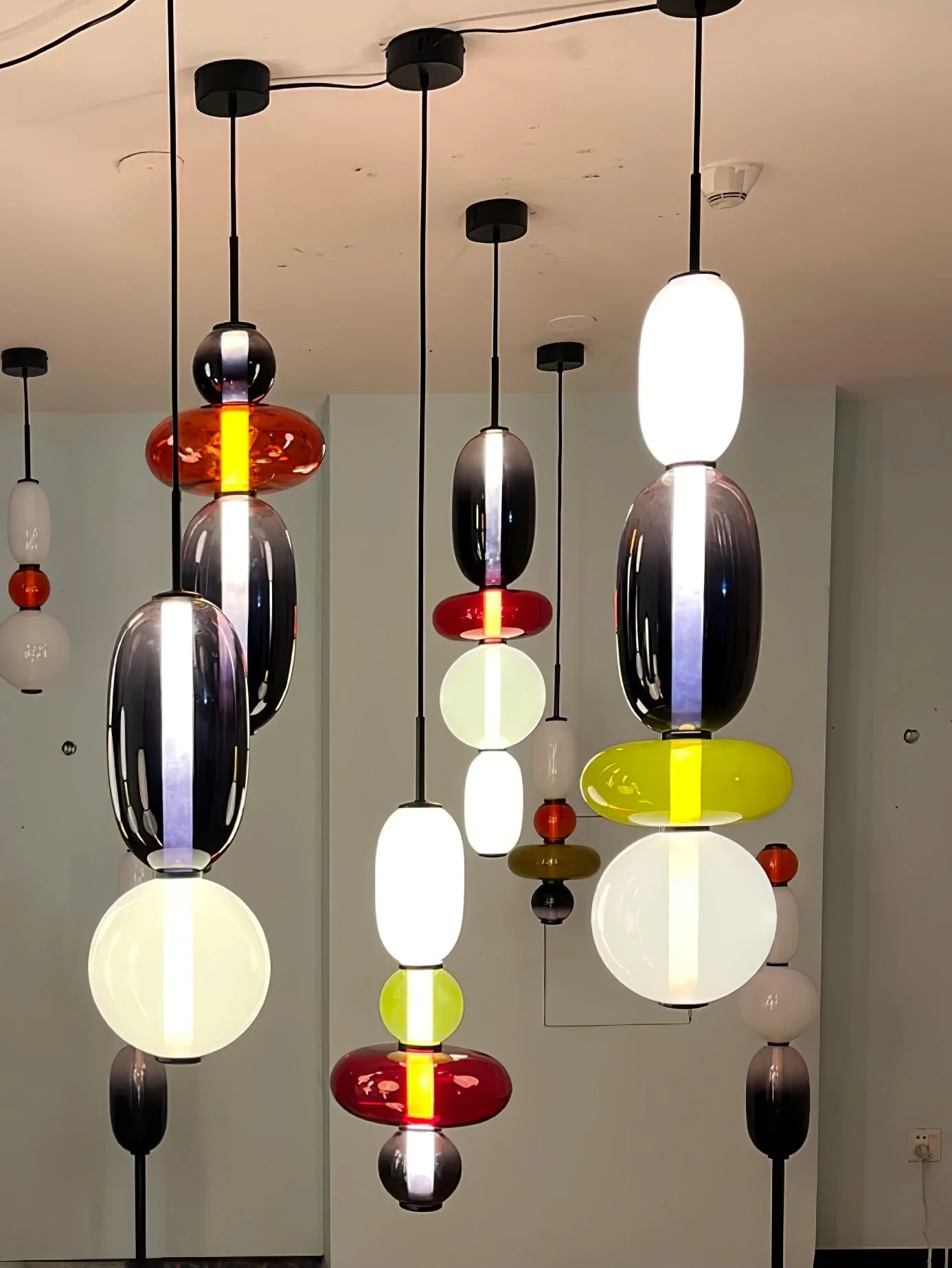 Noxic Glass Artistic Pendant Light - Image 113