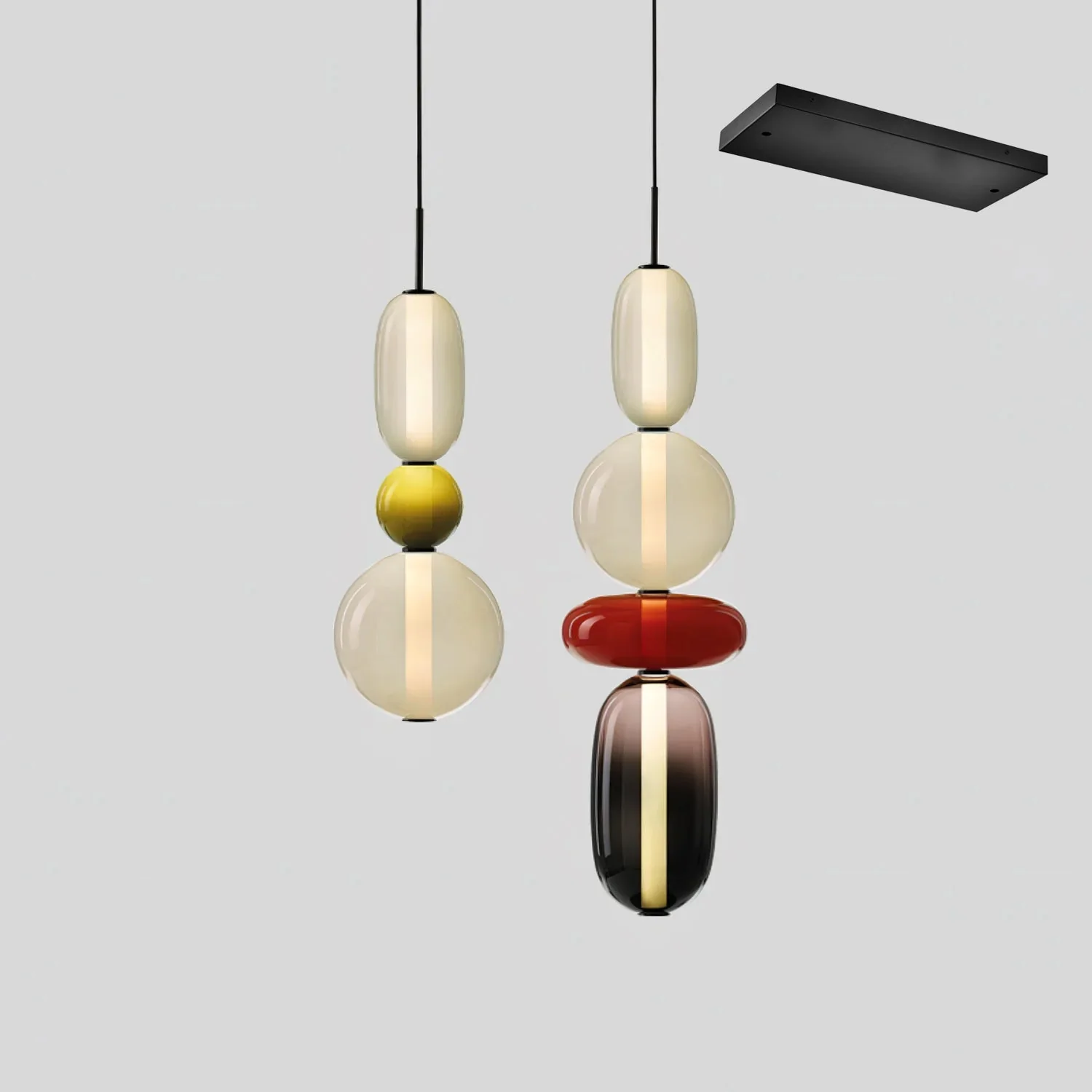 Noxic Glass Artistic Pendant Light - Image 49