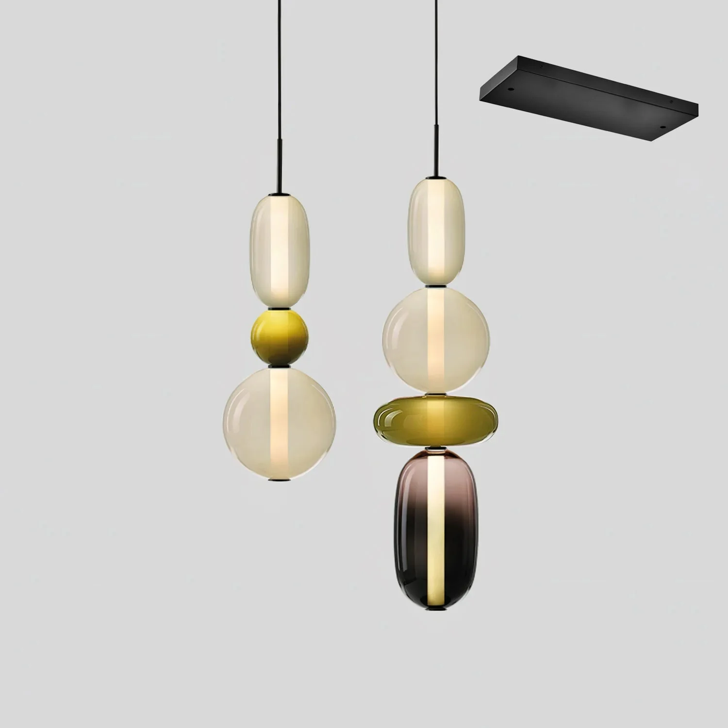 Noxic Glass Artistic Pendant Light - Image 60