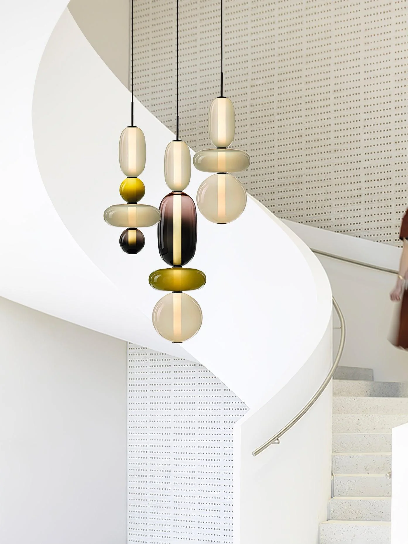 Noxic Glass Artistic Pendant Light - Image 74