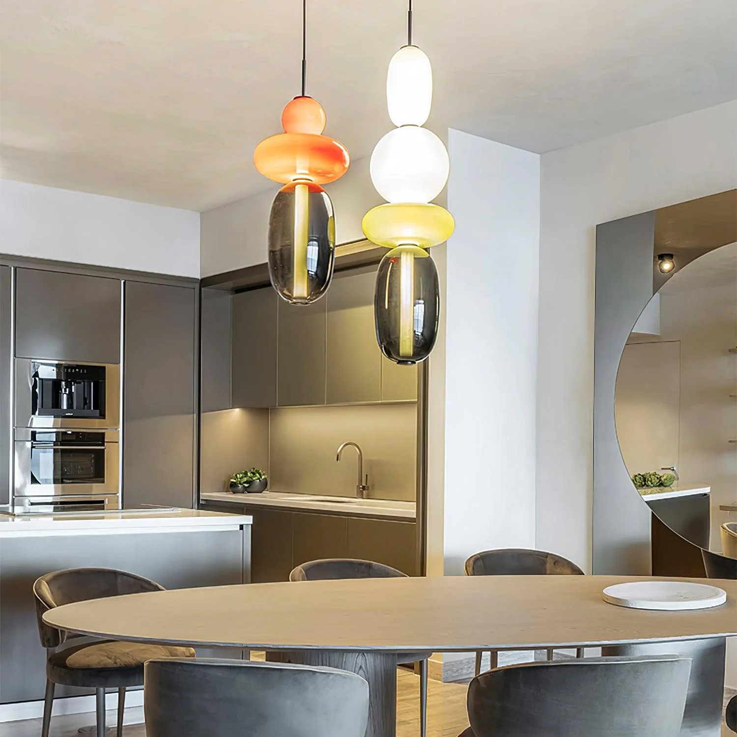 Noxic Glass Artistic Pendant Light - Image 95