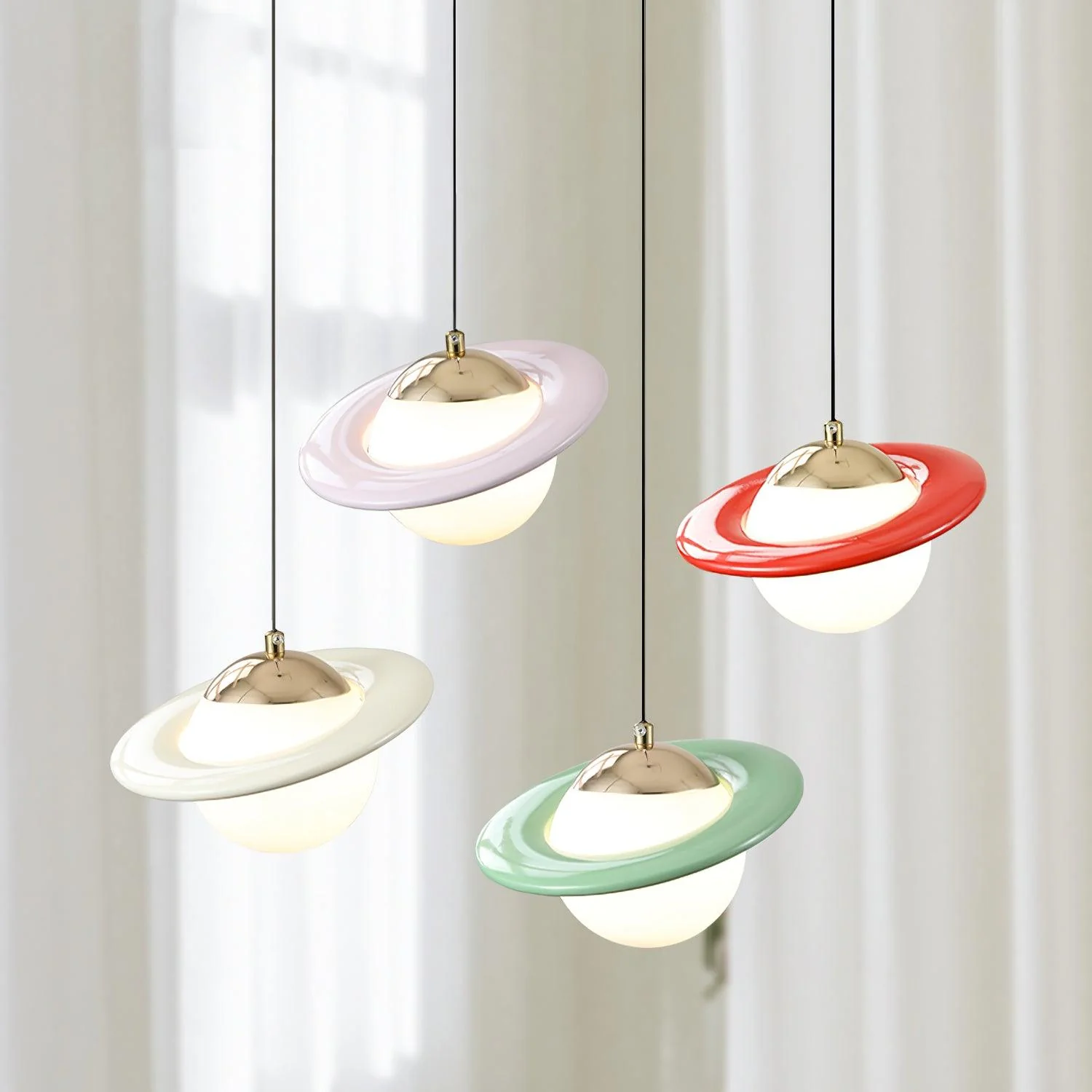 Nuvana Glass & PC Pendant Lamp - Image 4