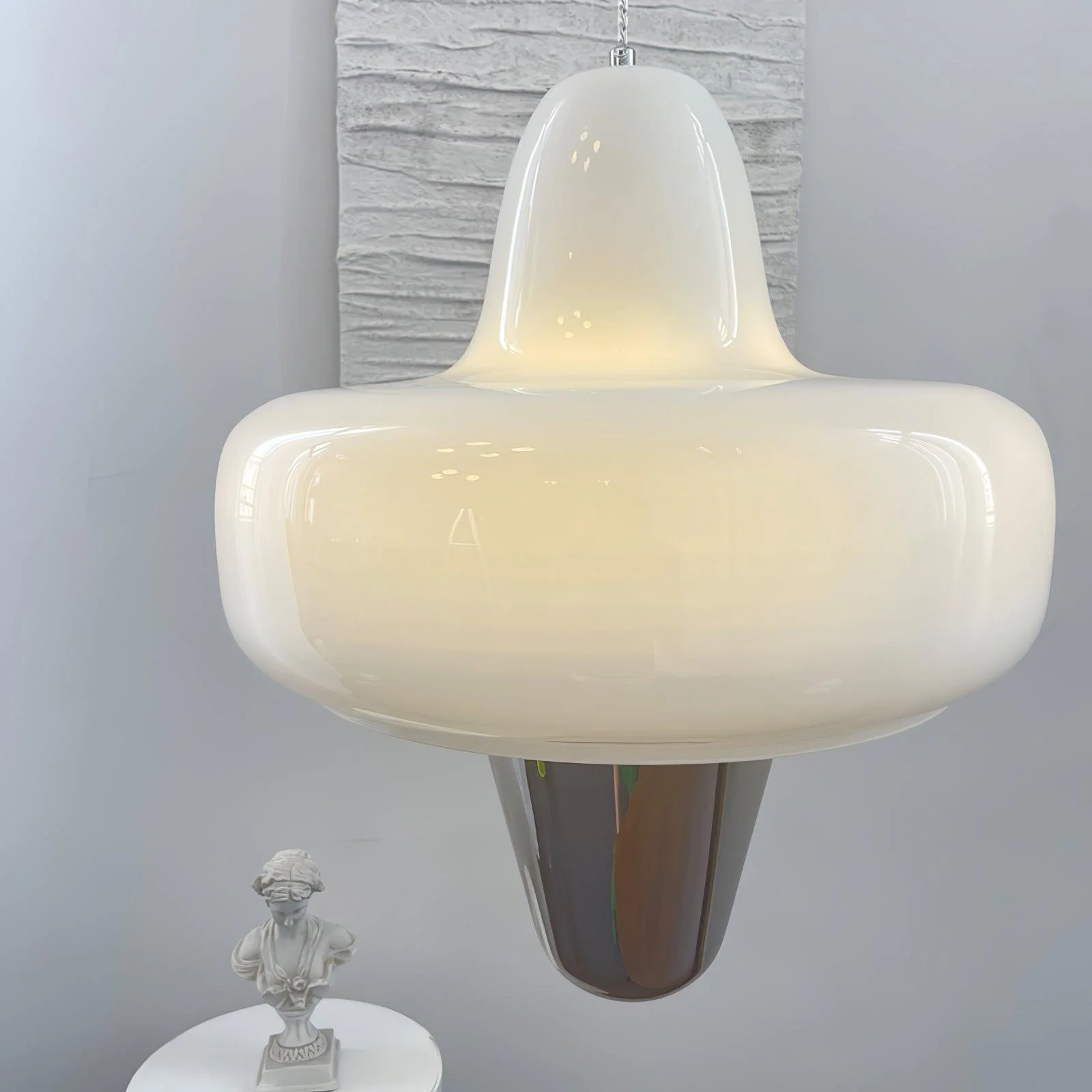 Nuvia Minimalist Glass Pendant Lamp - Image 25