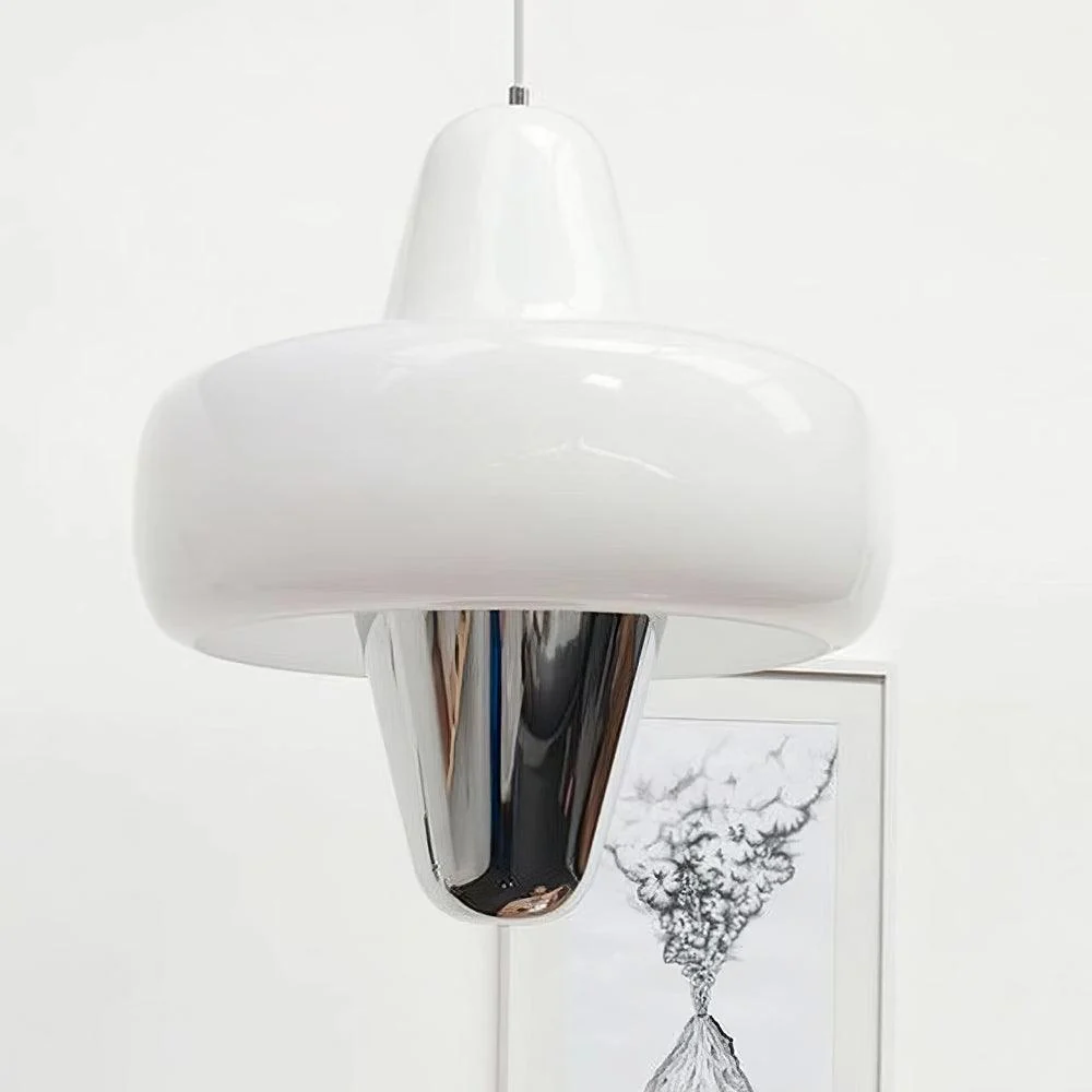 Nuvia Minimalist Glass Pendant Lamp - Image 3