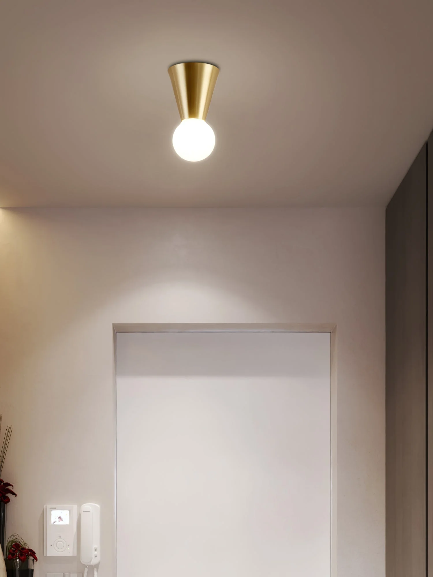 Nycareth Modern Minimalist Glass Ceiling Lamp - Image 17