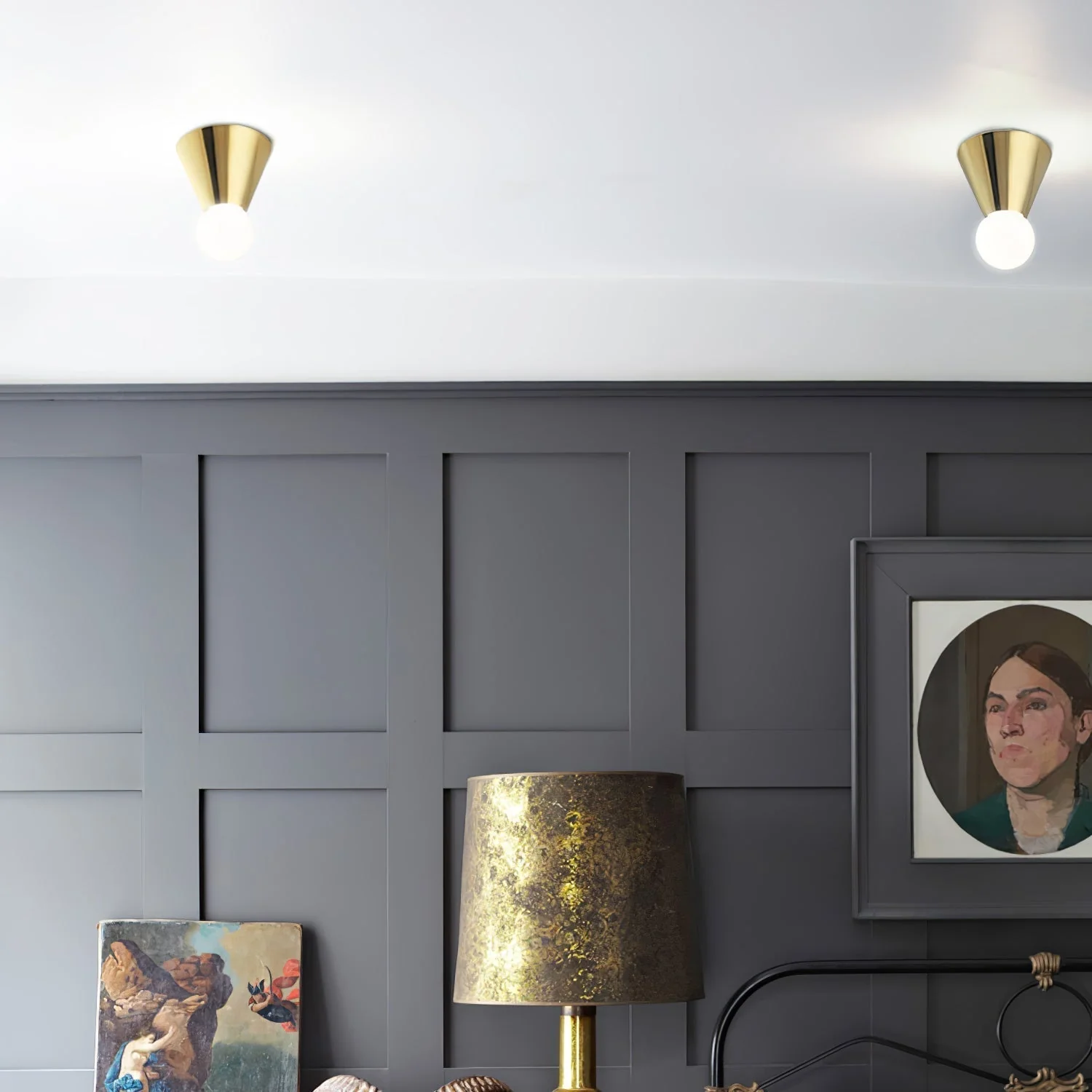 Nycareth Modern Minimalist Glass Ceiling Lamp - Image 19