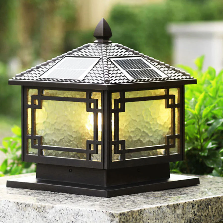 Nydia Waterproof European Outdoor Pillar Lights