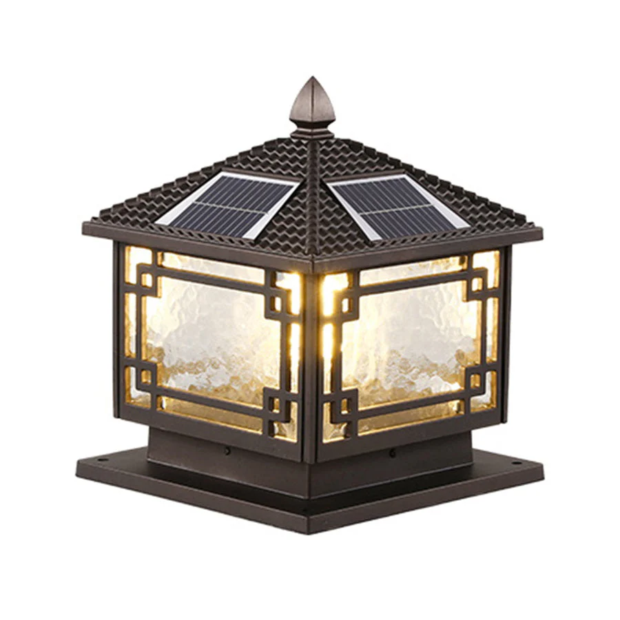 Nydia Waterproof European Outdoor Pillar Lights - Image 2