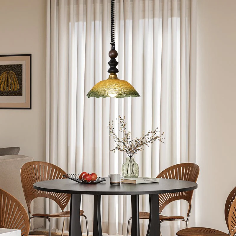 Nydoreth Elegance Vintage Art Wood Pendant Lamp - Image 23