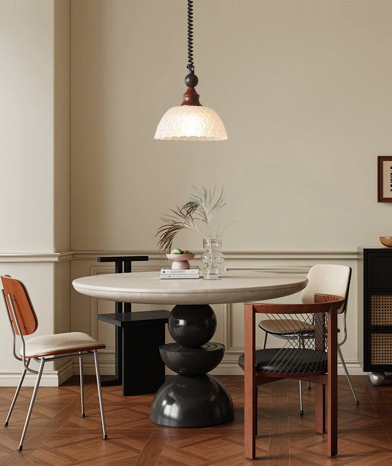 Nydoreth Elegance Vintage Art Wood Pendant Lamp - Image 37