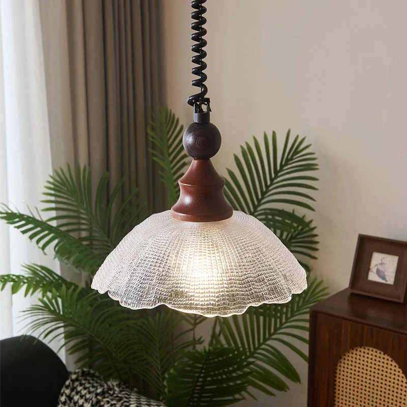 Nydoreth Elegance Vintage Art Wood Pendant Lamp - Image 6
