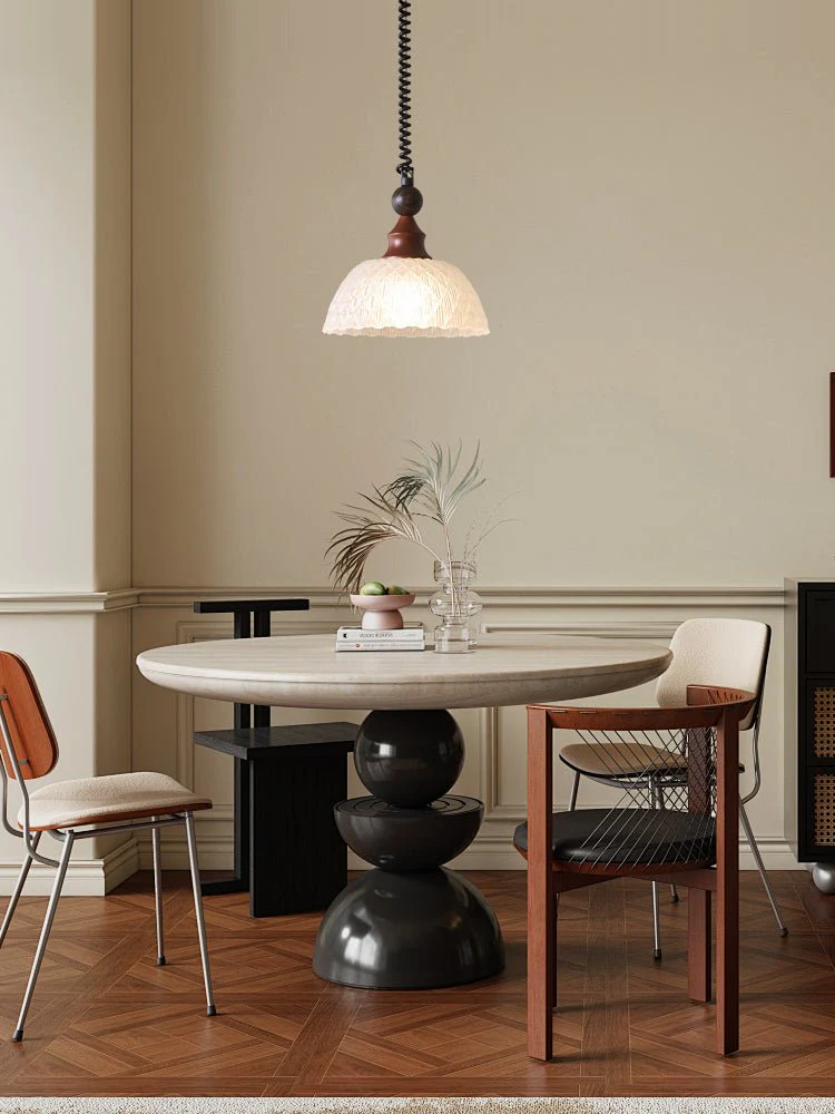 Nydoreth Elegance Vintage Art Wood Pendant Lamp - Image 63