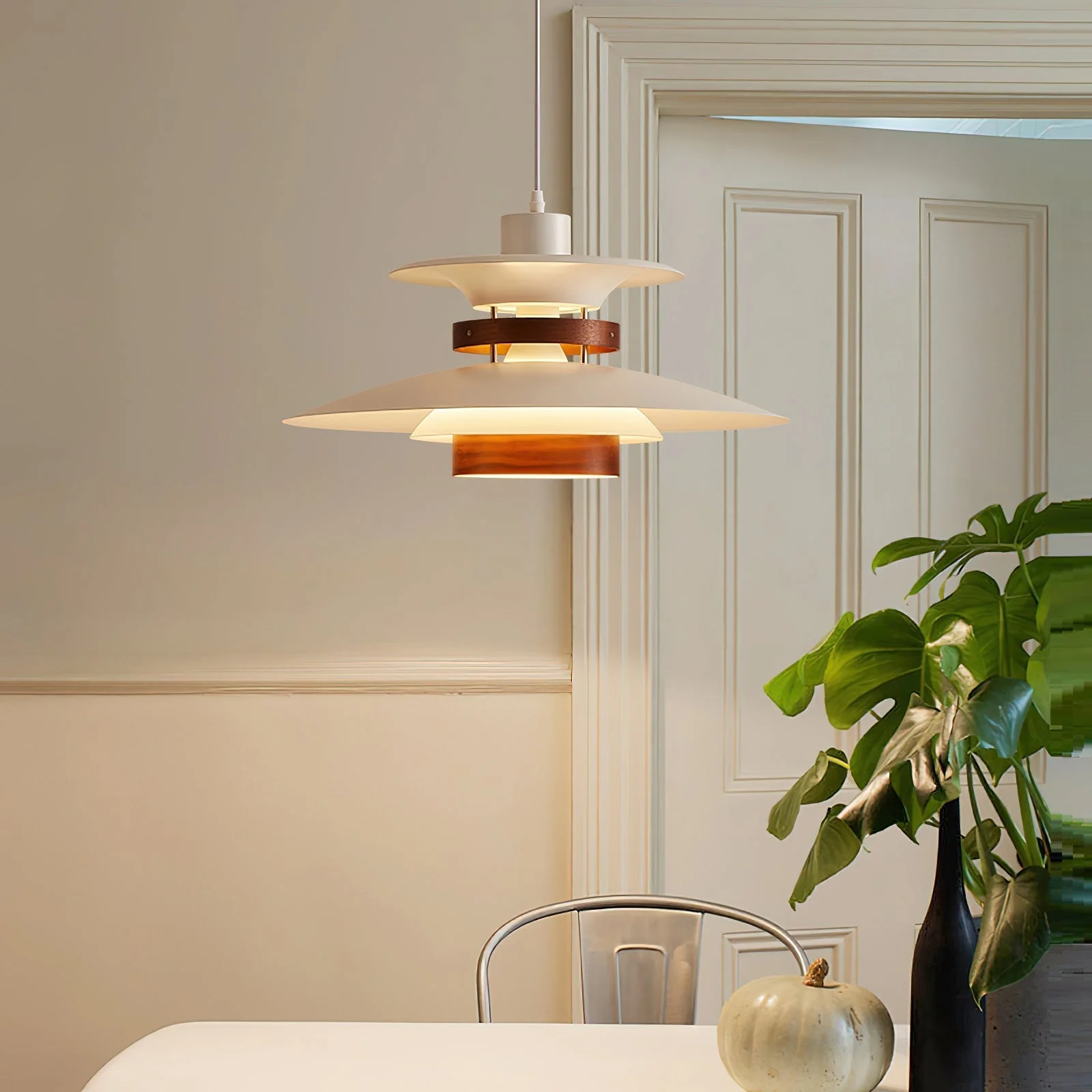 Nymera Wood Steel Pendant Lamp - Image 64