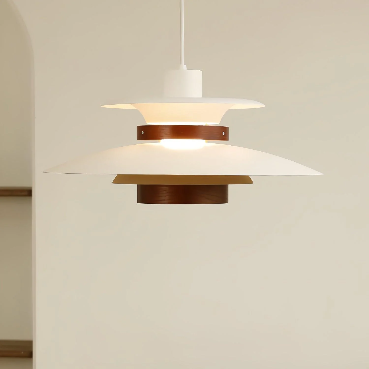 Nymera Wood Steel Pendant Lamp - Image 65