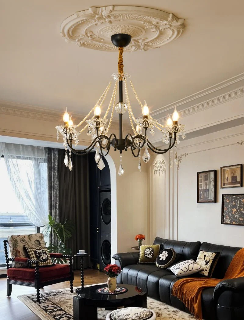 Nymiran Classic Postmodern Luxury Crystal Chandelier - Image 7