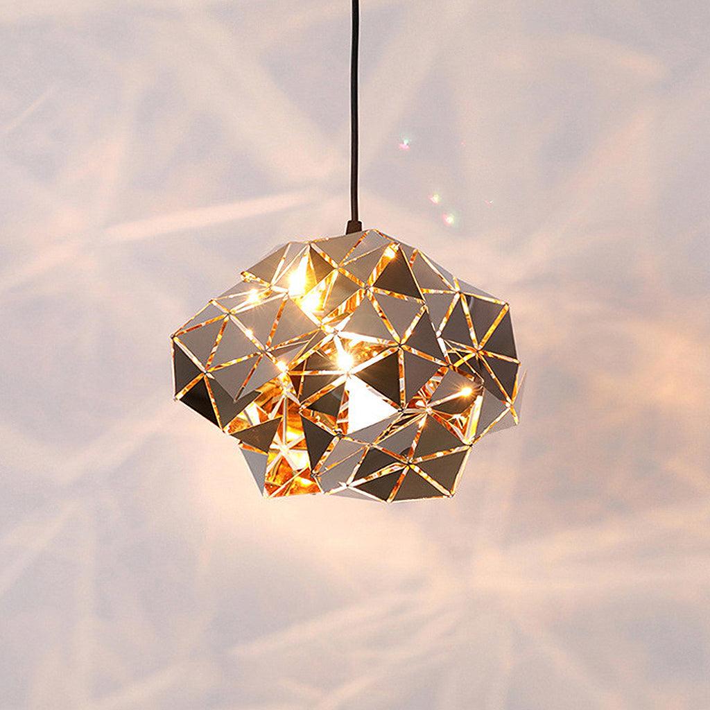 Nyraeila Premium Nordic Art Panel Pendant Lamp - Image 6
