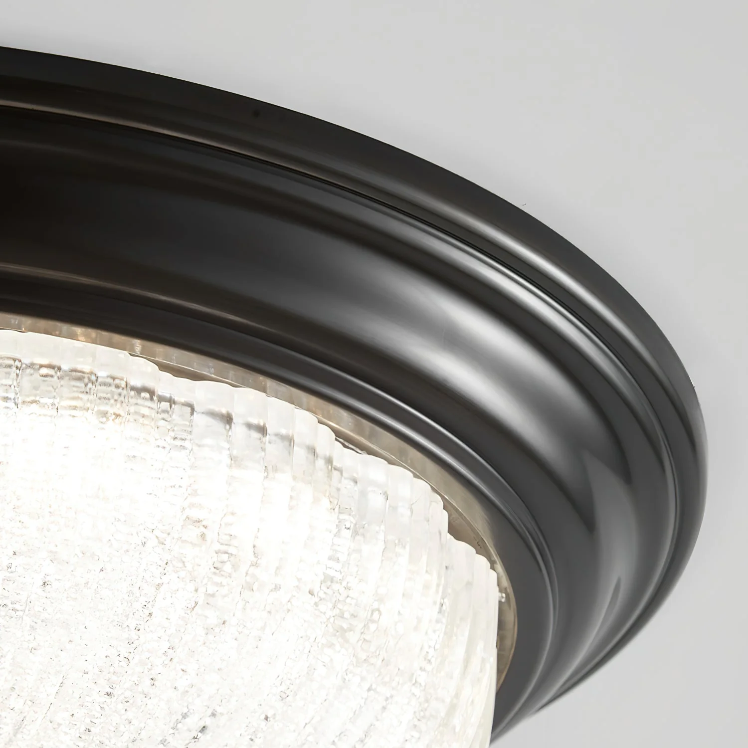 Nyrinis Traditional Classic Brass Glass Ceiling Light - Image 17
